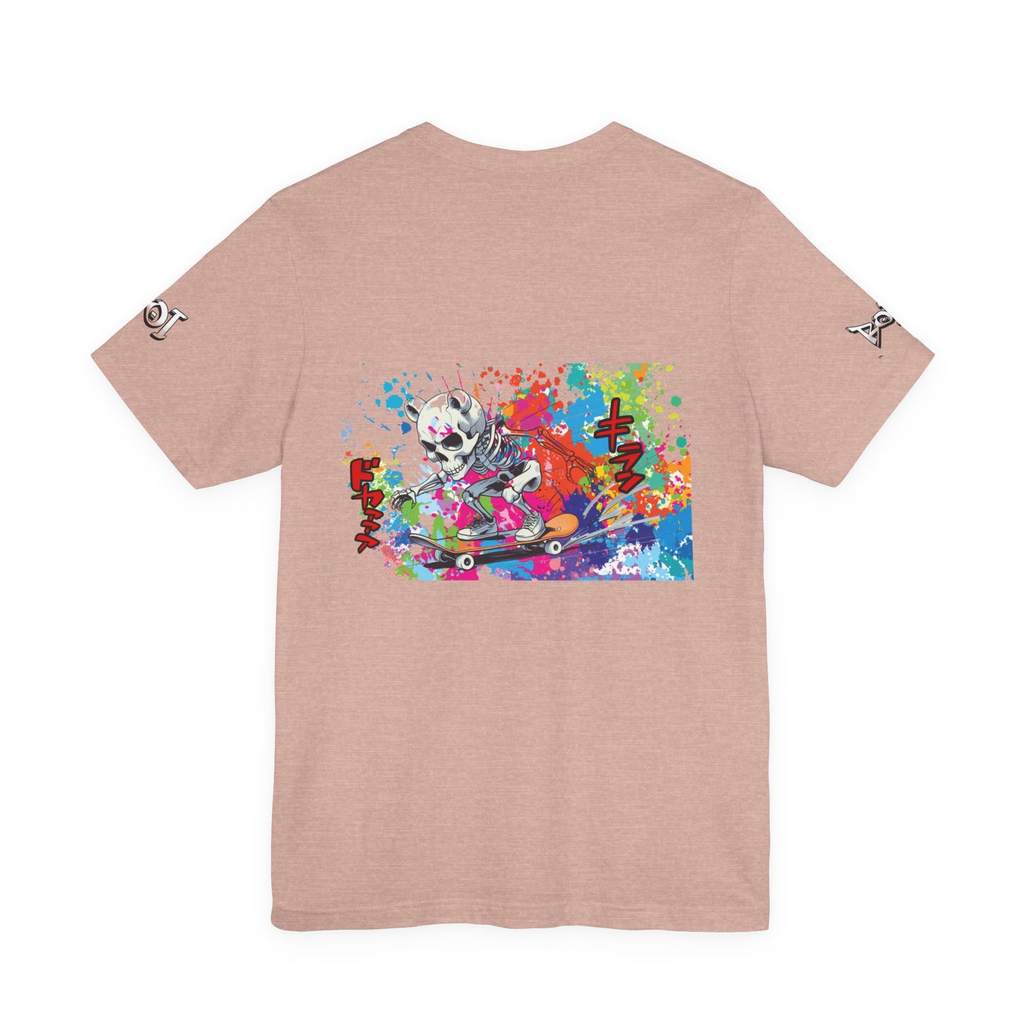Colorful Skateboarding Art Unisex Tee, Trendy Graphic T-Shirt, Skate Culture Apparel, Fun Streetwear Gift, Summer Festival Shirt, [...]