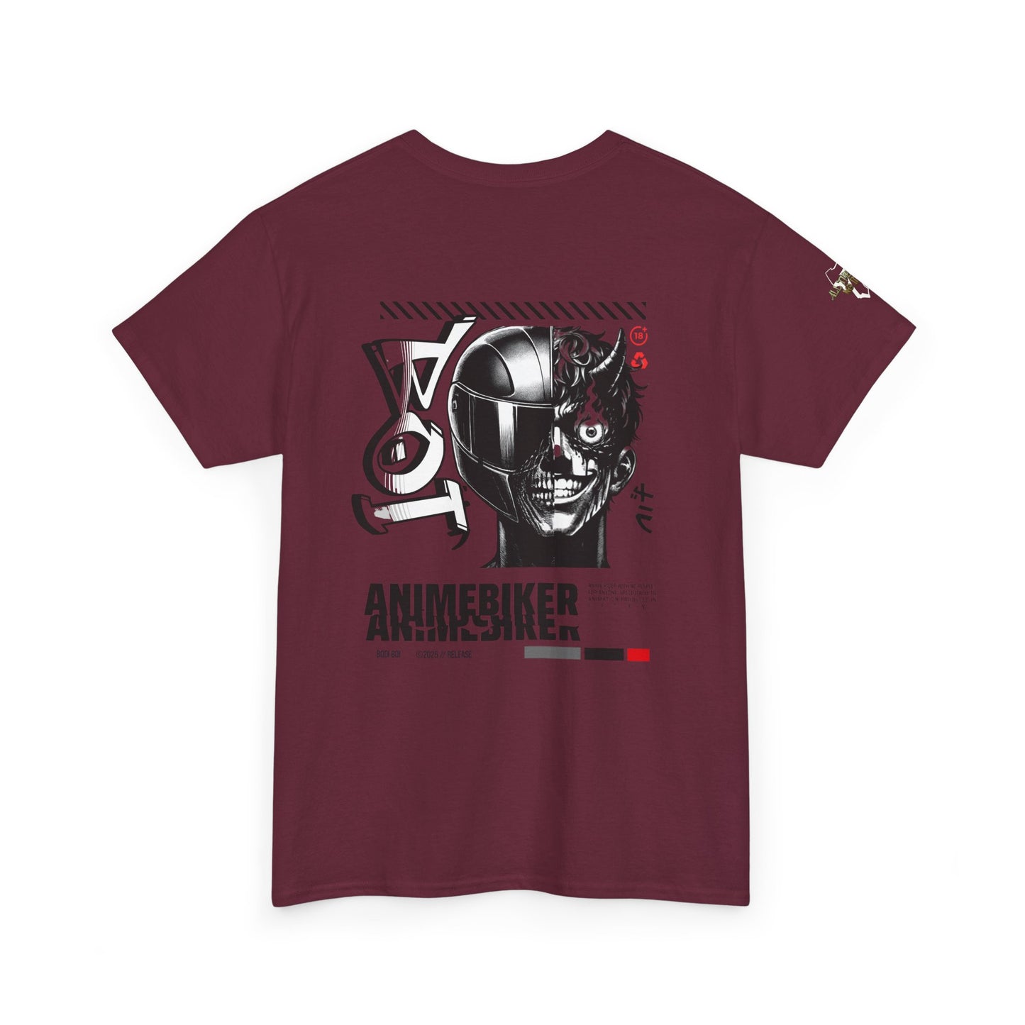 Anime-Inspired Unisex Heavy Cotton Tee | Casual Streetwear | Gift for Gamers, Anime Lovers, Unique Graphic Tee, Everyday Fashion