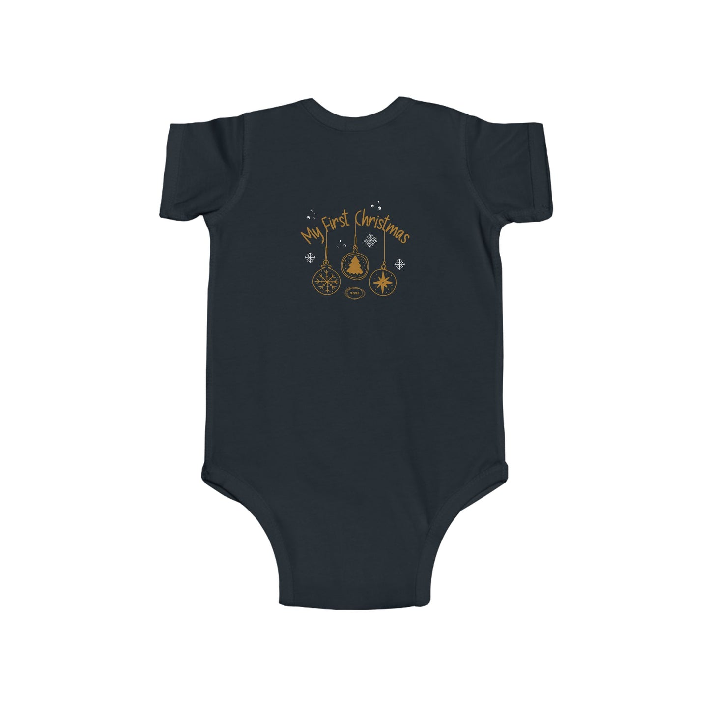 Infant Christmas Bodysuit, Baby Holiday Outfit, First Christmas Gift, Cute Baby Clothes, Baby Shower Present