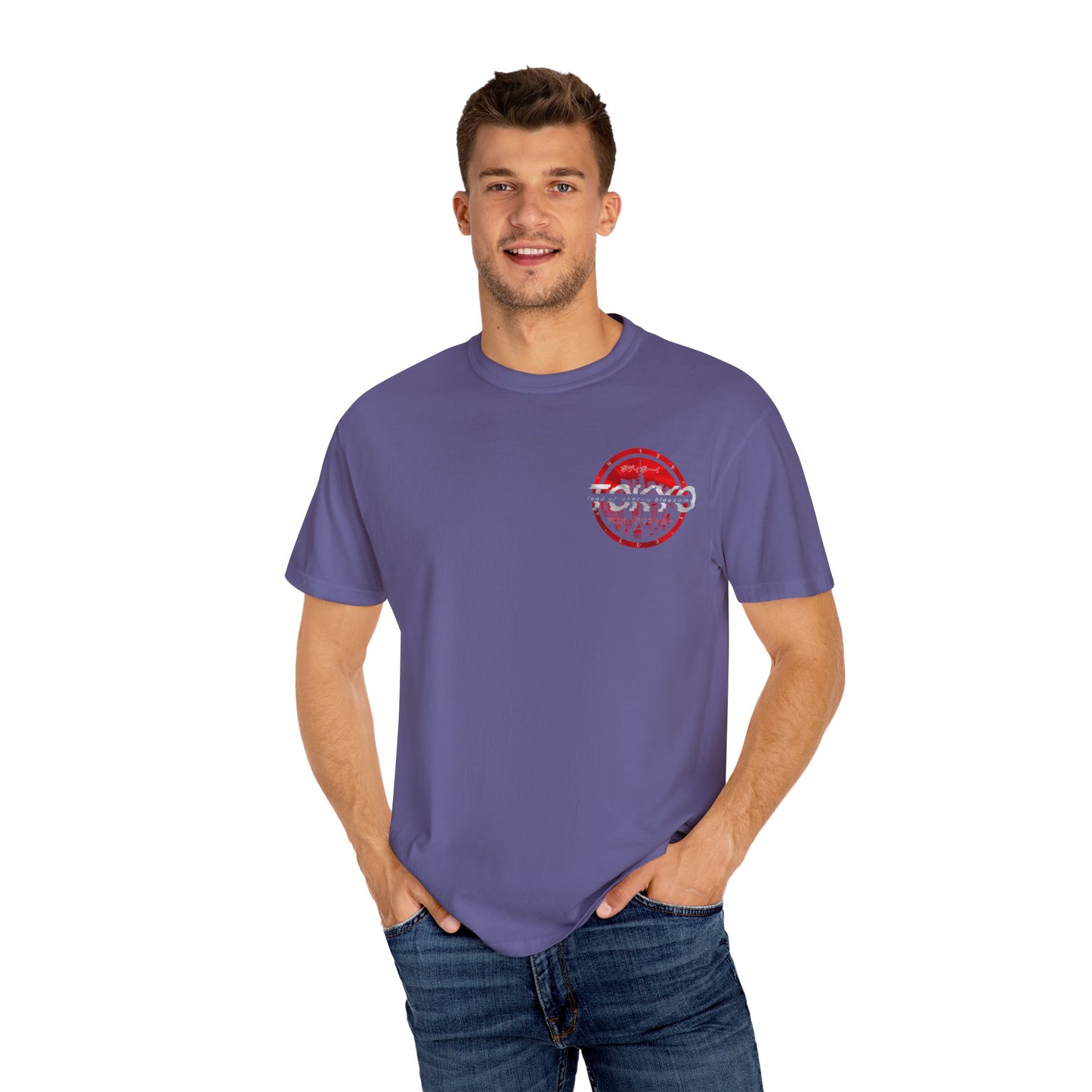Bodi boi Garment-Dyed T-Shirt, Trendy Streetwear Tee, Travel Souvenir Shirt, Casual Wear, Gift for Tokyo Lovers