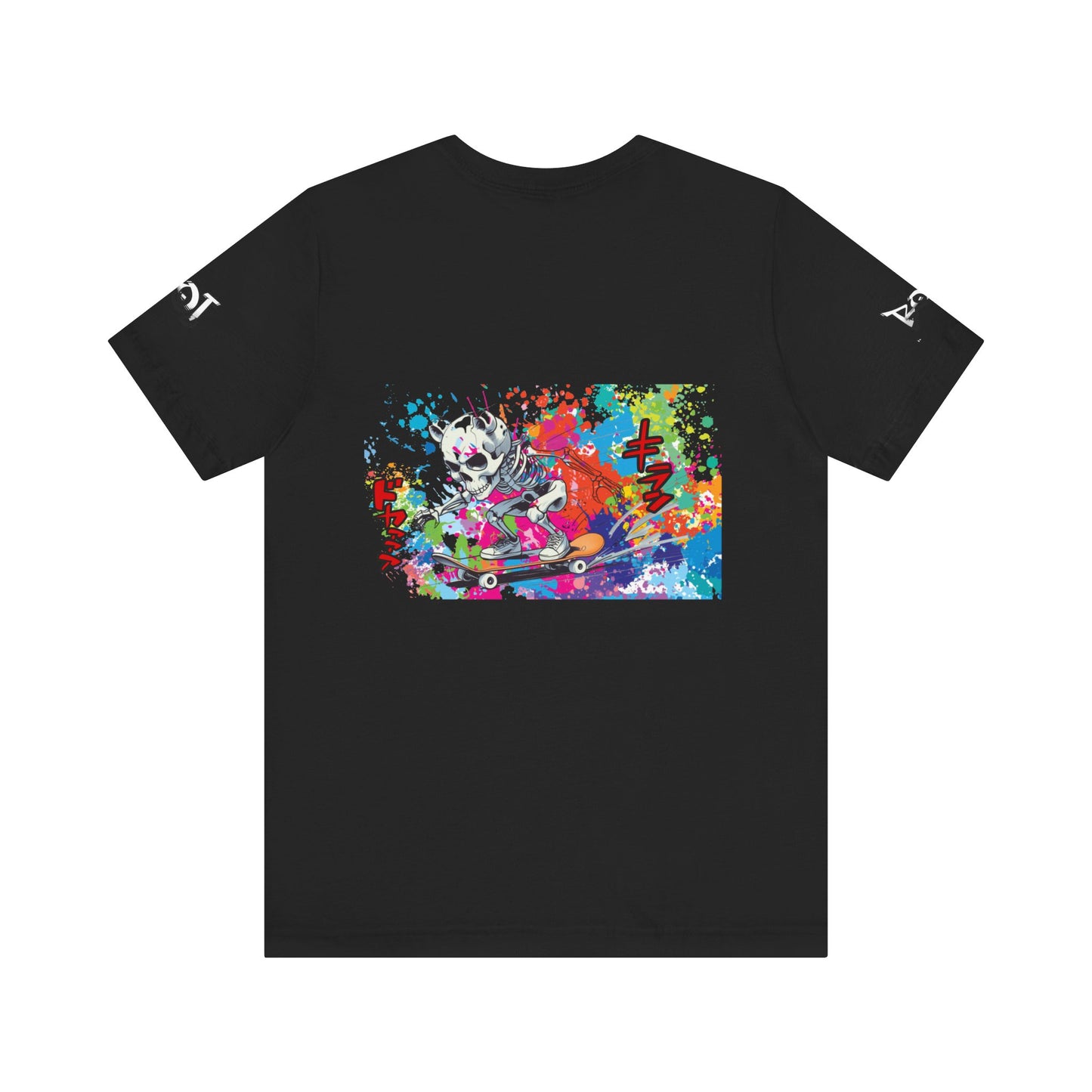 Colorful Skateboarding Art Unisex Tee, Trendy Graphic T-Shirt, Skate Culture Apparel, Fun Streetwear Gift, Summer Festival Shirt, [...]