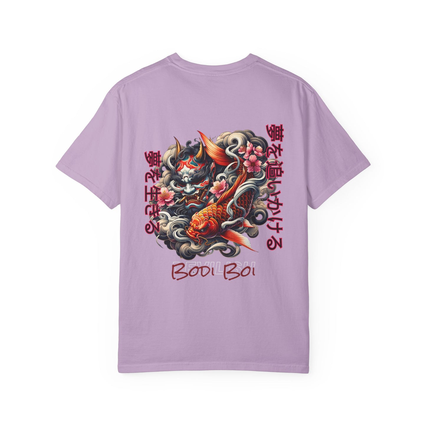 Trendy Unisex Graphic T-Shirt featuring Koi Fish Design, Casual Wear, Gift for Nature Lovers, Birthday Present, Summer Style
