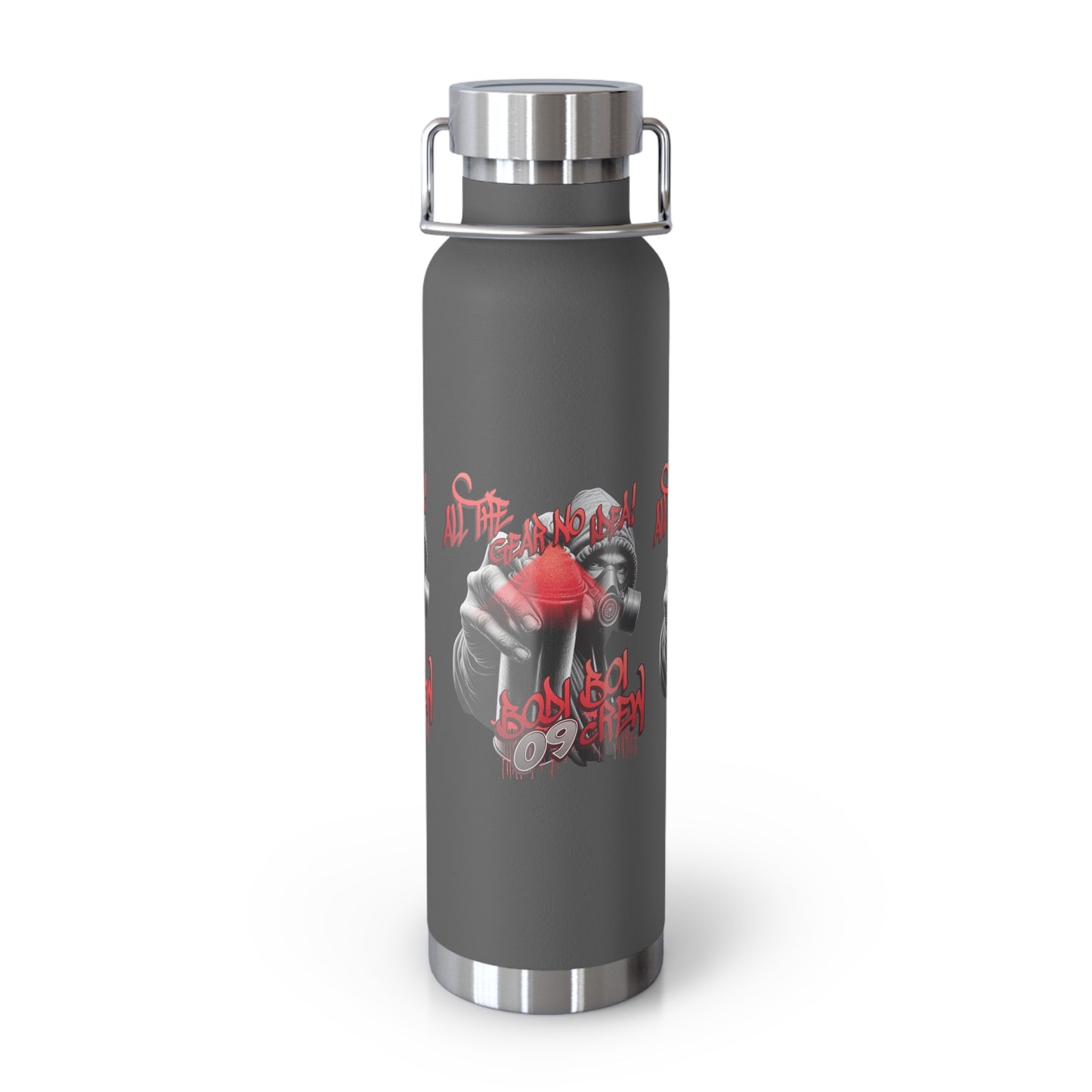 Stylish Insulated Water Bottle with Motivational Design, 22oz, Fitness Hydration, Gym Gear, Eco-Friendly Gift, Inspirational Water Bottle