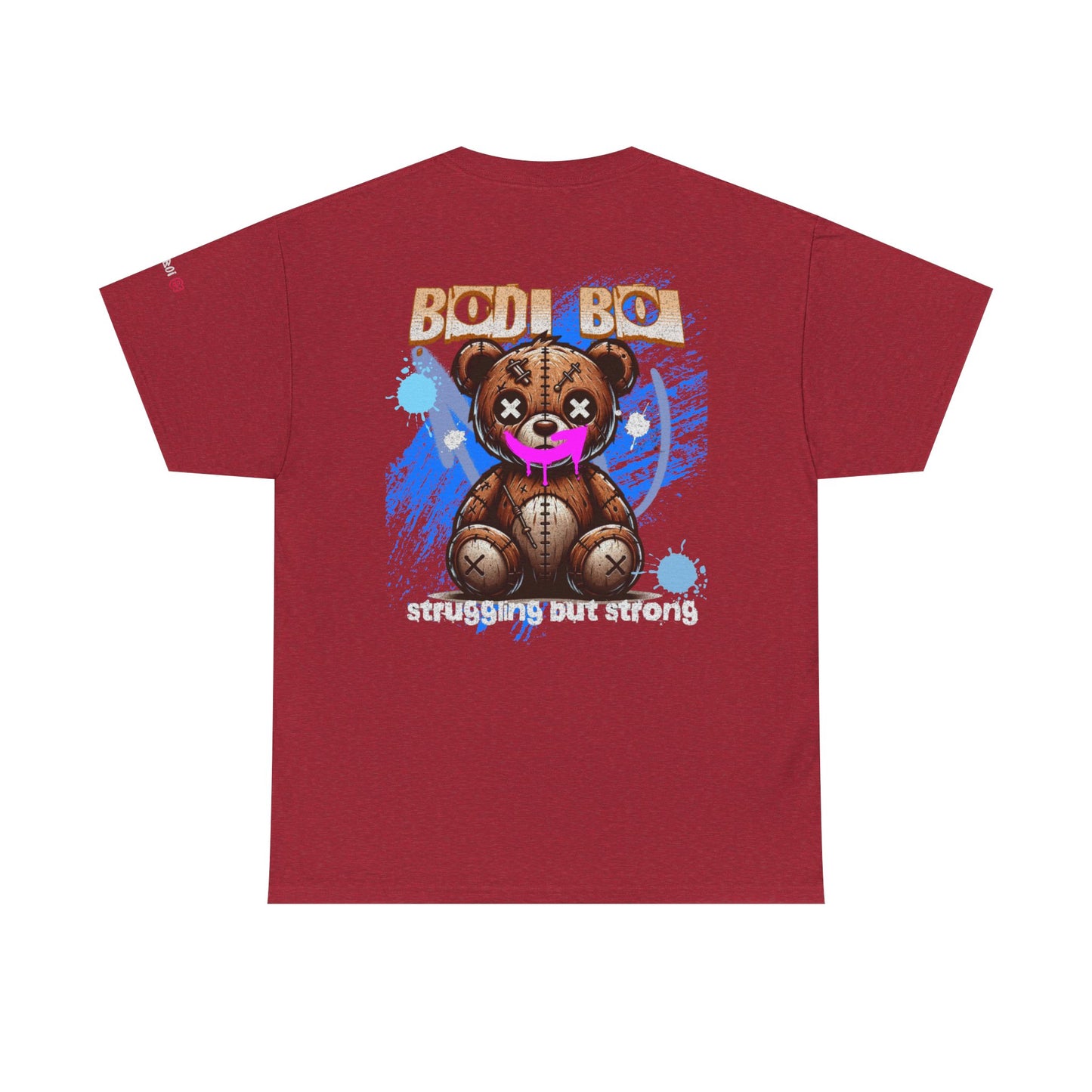 Unisex Heavy Cotton Tee with Playful Bear Design, Cute Graphic Tee for Everyday Wear, Fun Gift for Birthdays, Casual Fashion [...]