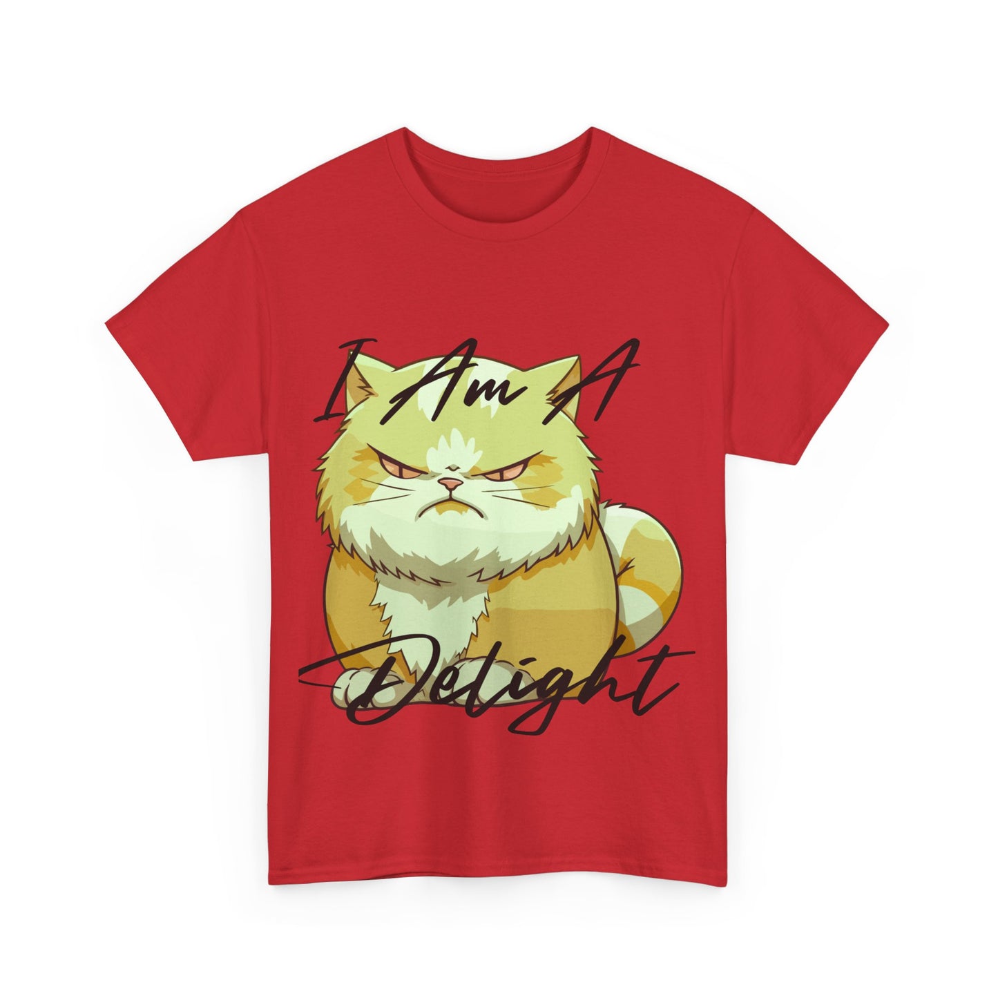 Funny Cat I'm a delight T-Shirt for Animal Lovers, Comfortable Cotton Tee, Gift for Cat Owners, Perfect for Casual Wear, I Am A Delight Tee, Gift [...]