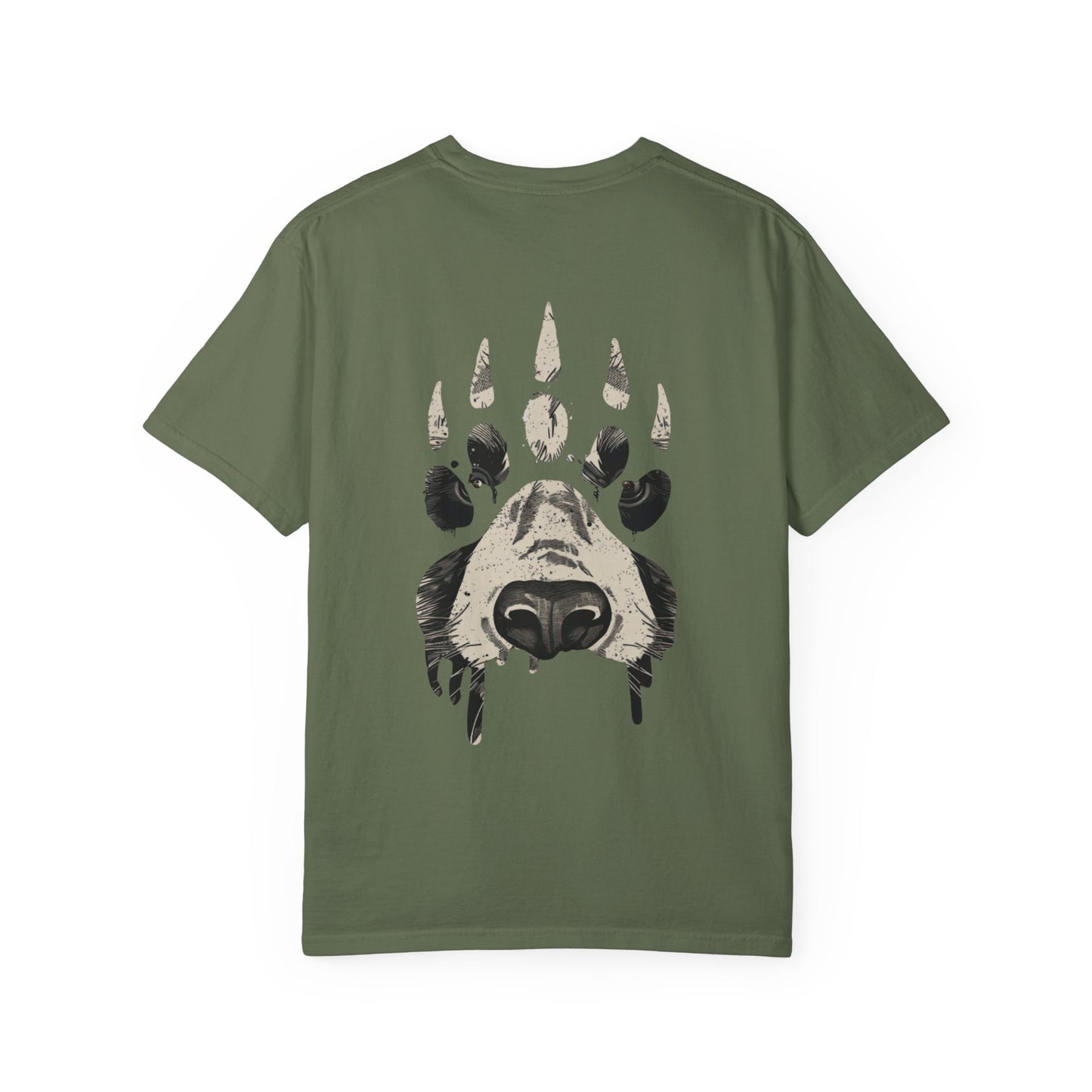 Bear Paw bodi boi Graphic T-Shirt, Unisex Nature Tee, Wildlife Lover Gift, Camping Apparel, Outdoor Adventure Shirt