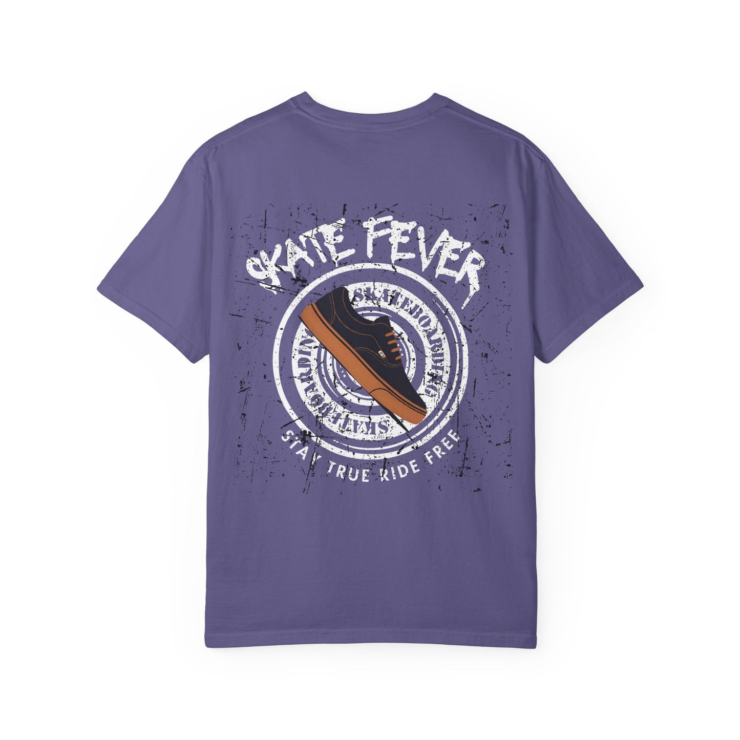 Skate Fever Unisex T-shirt - Retro Skateboarding Tee, Gift for Skaters, Streetwear, Casual Style, Birthday, Chill Vibes