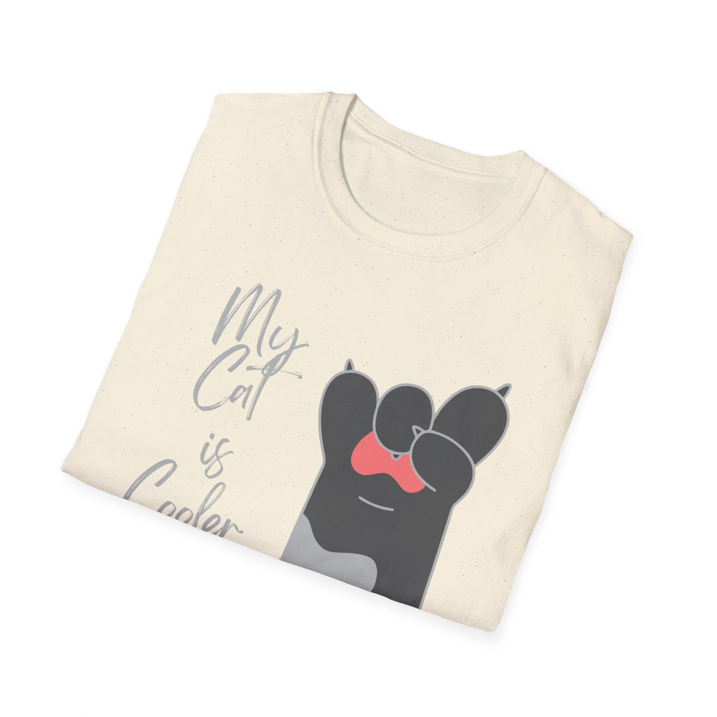 Cat Lover my cat is cooler Unisex T-Shirt: My Cat is Cooler Than Yours, Gift for Pet Lovers, Funny Cat Tee, Animal Lover Apparel, Birthday Gift