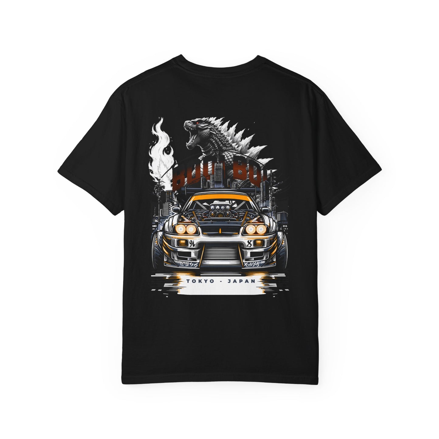Godzilla Graphic Unisex T-Shirt, Retro Car T-Shirt, Tokyo Japan T-Shirt, Casual Tee Shirt, Unisex Fashion Tee, Stylish Streetwear