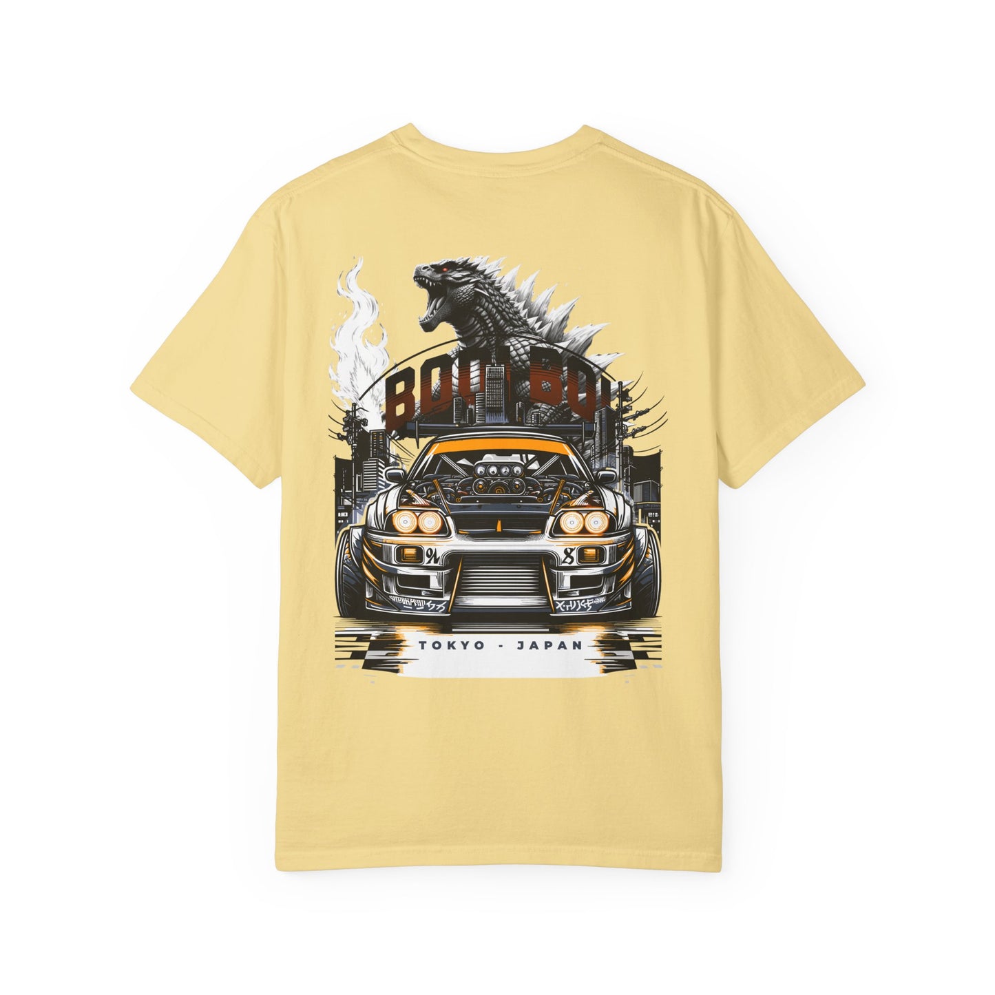 Tokyo-Inspired Unisex T-Shirt, Bodi Boi Car Design, Casual Wear, Gift for Car Lovers, Unique Graphic Tee, Streetwear Fashion, Retro Style