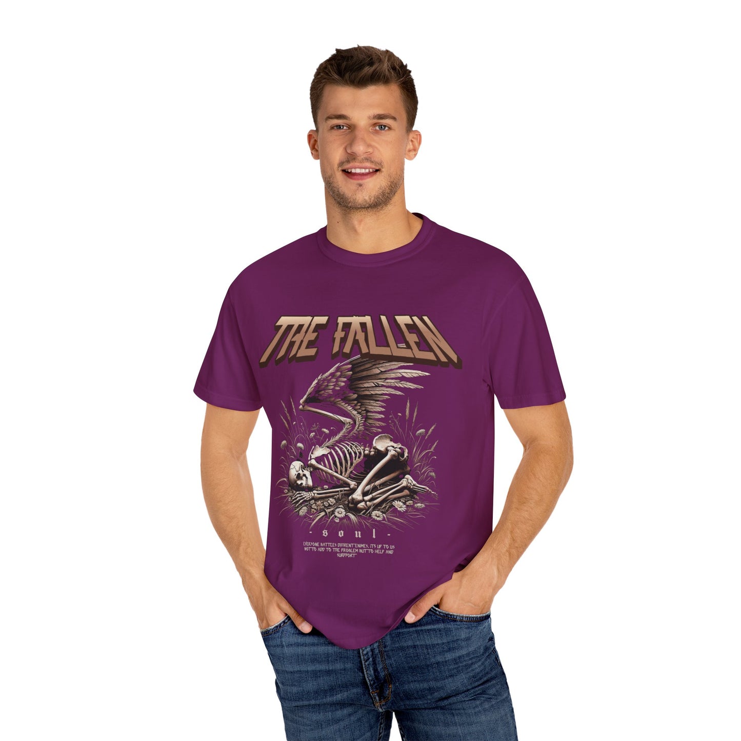 Fallen Eagle Graphic T-Shirt | Unisex, Casual Wear, Street Style, Music Festival, Gift for Him/Her
