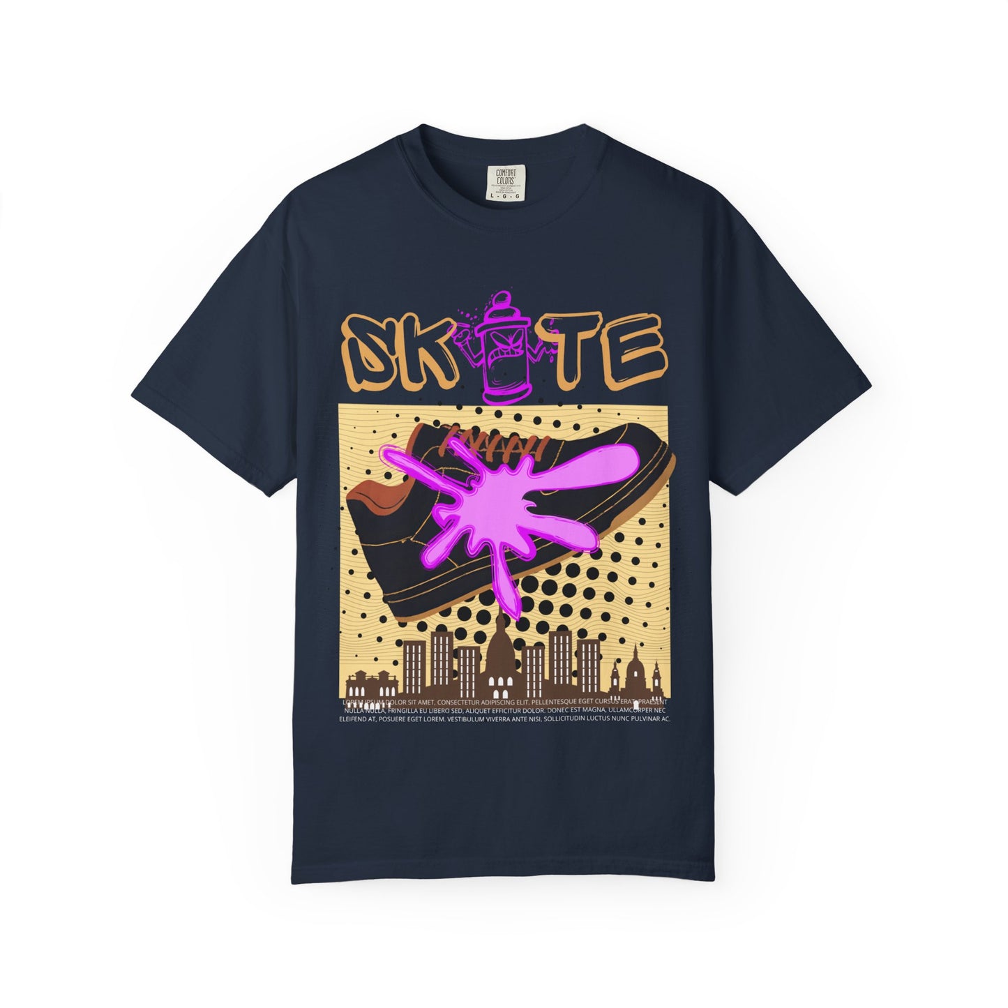 Unisex Skate-Inspired T-Shirt, Streetwear Tee, Graphic Apparel, Casual Wear, Gift for Skaters, Urban Style Shirt