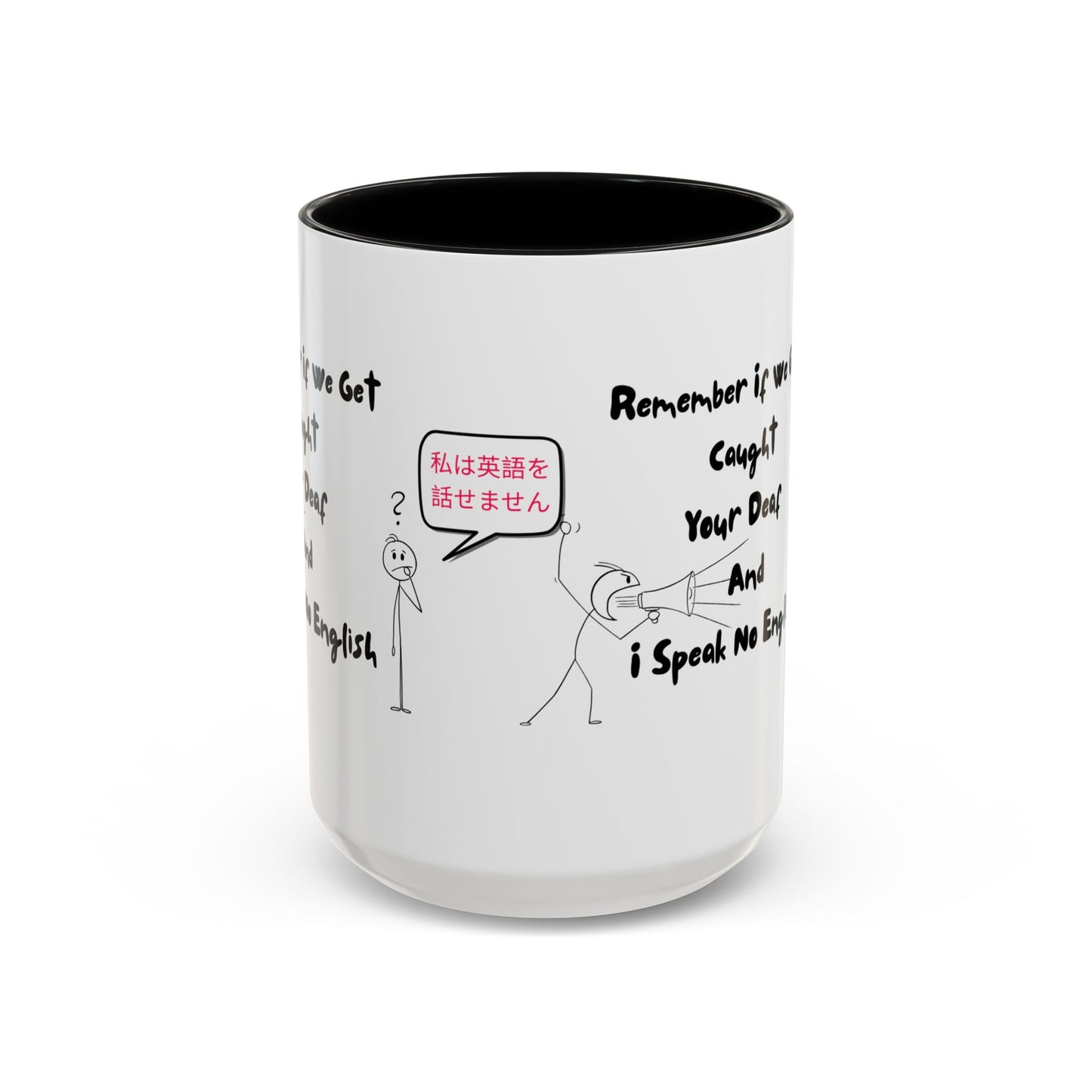 Humorous Accent Coffee Mug, Funny Gift for Language Lovers, Quirky Tea Mug, Cute Coffee Cup, Ideal for Friends, Family, or Students