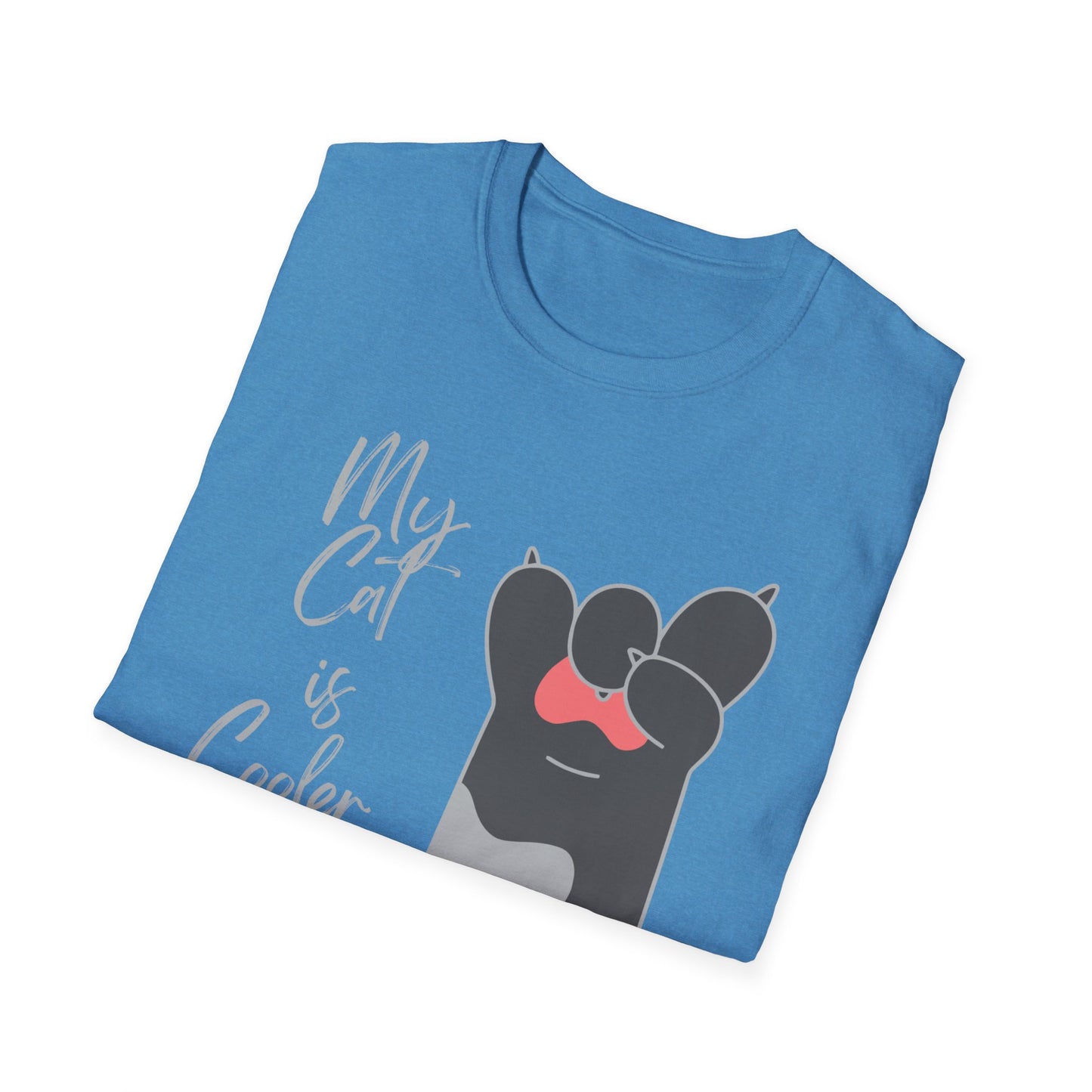 Cat Lover my cat is cooler Unisex T-Shirt: My Cat is Cooler Than Yours, Gift for Pet Lovers, Funny Cat Tee, Animal Lover Apparel, Birthday Gift