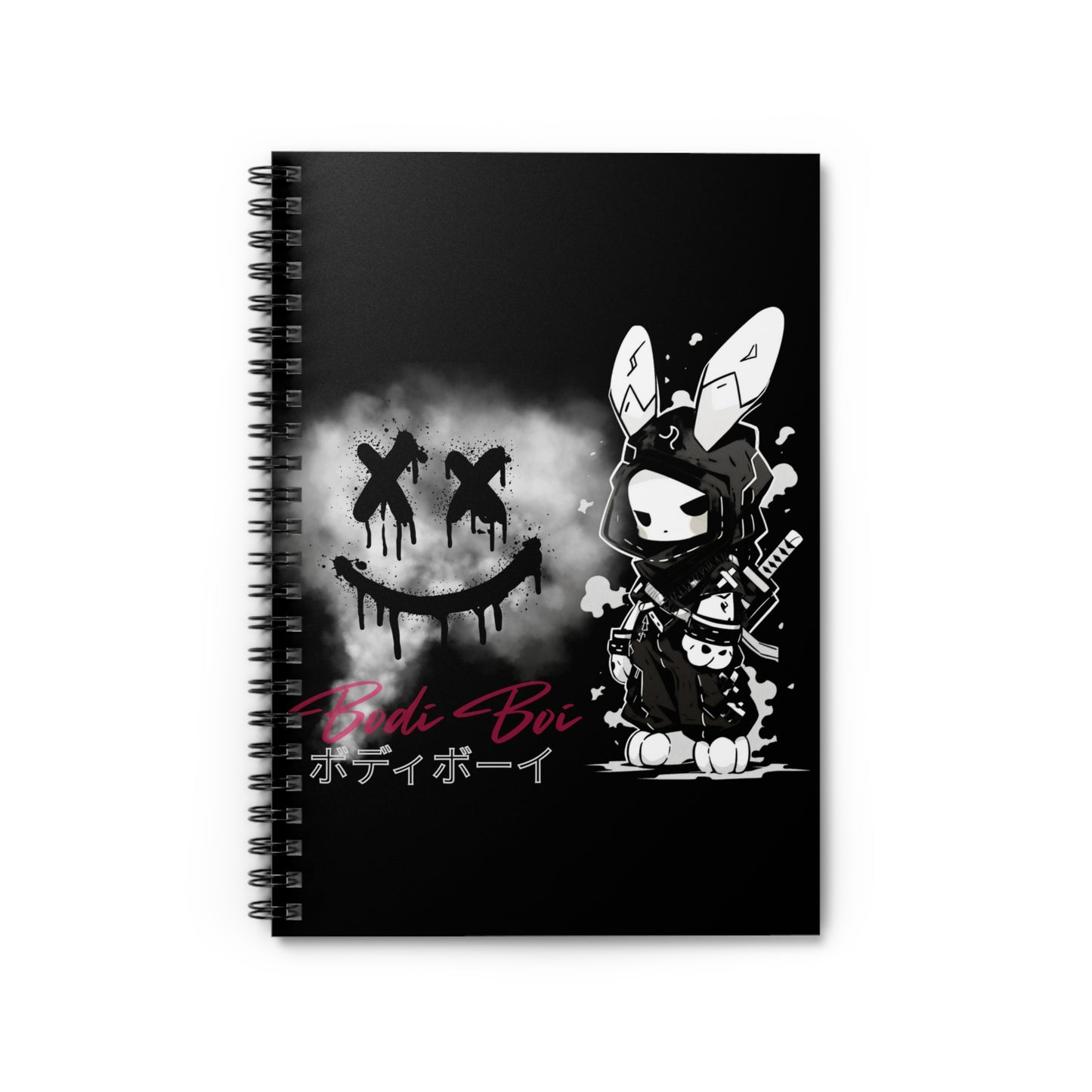 Kawaii Spiral Notebook, Cute Journal for Artists, Aesthetic Stationery Gift, Anime Sketchbook, Creative Writing Companion, Unique [...]