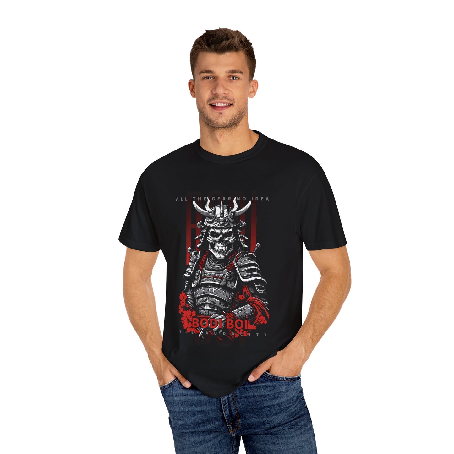 Samurai Graphic T-Shirt - Unisex Tee for Anime Lovers, Cool Gift for Birthdays, Unique Style for Everyday Wear, Graphic Tee