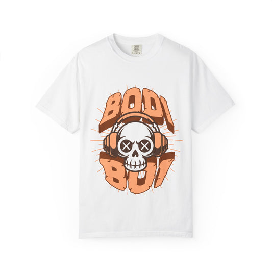 Edgy Skull Graphic Tee, Unisex T-shirt for Music Lovers, Casual Streetwear, Alternative Fashion, Gift for Him/Her