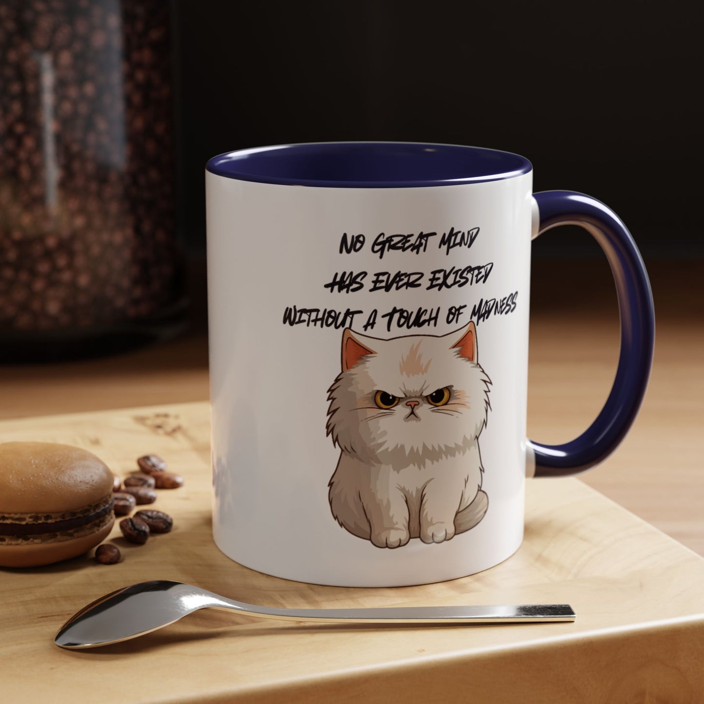 Funny Cat Quote Coffee Mug | Gift for Cat Lovers | Unique Tea Cup | Pet Owner Present | Cute Kitchen Decor | Humorous Mug