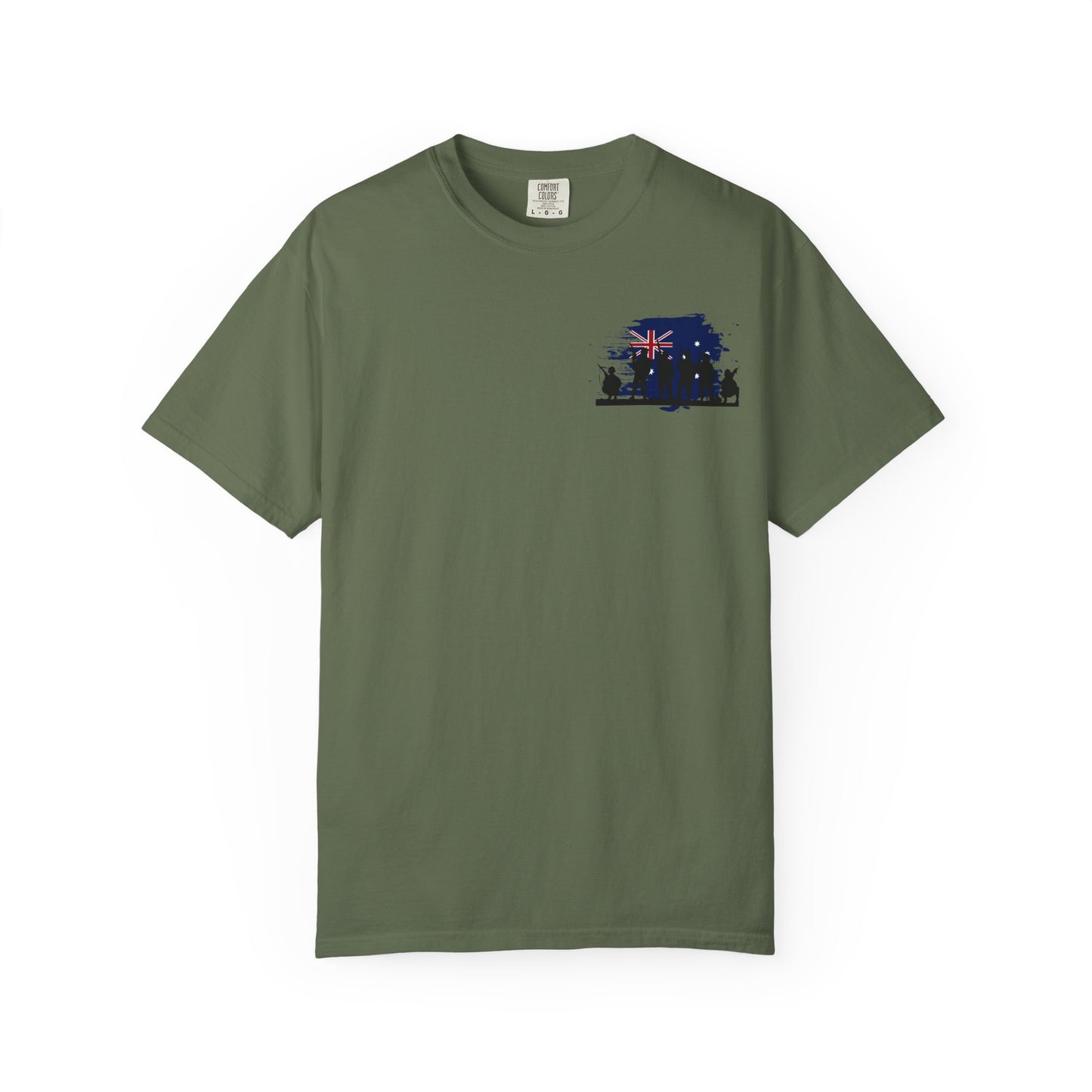 Unisex Garment-Dyed T-Shirt | Australian Diggers Tribute Tee, Military Remembrance Shirt, Heritage Apparel, Veterans Day Gift, Casual [...]