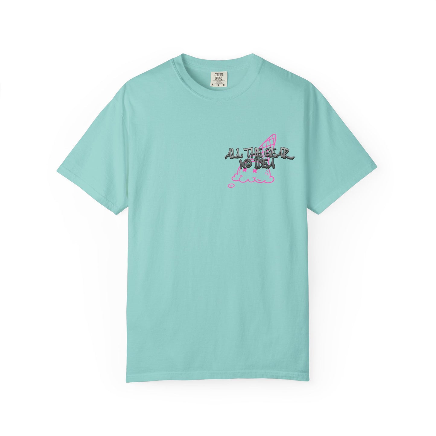 Skateboard Vibes Unisex T-Shirt | Streetwear Style, Casual Tee, Graphic Tee, Gift for Skaters, All the Gear No Idea