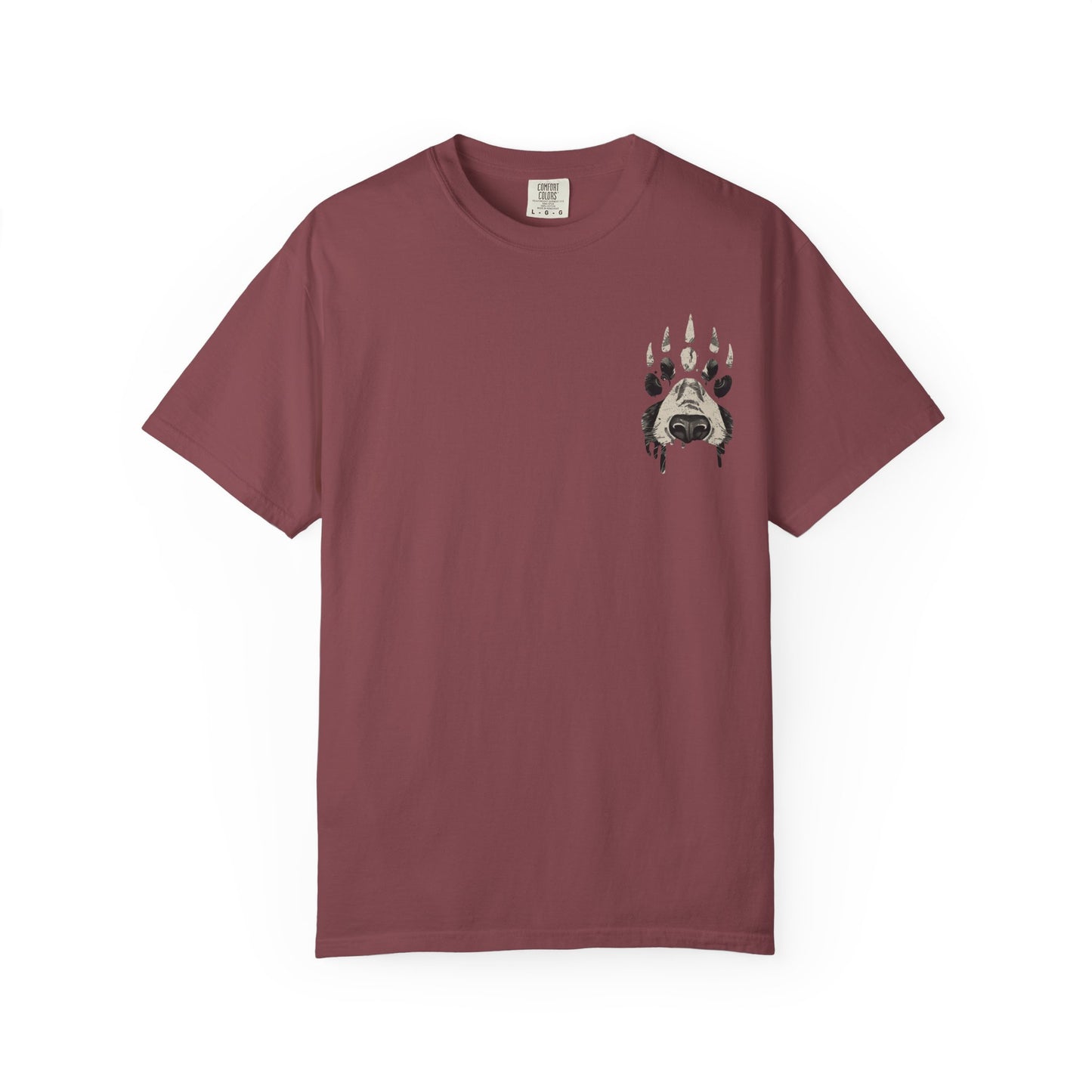 Bear Paw bodi boi Graphic T-Shirt, Unisex Nature Tee, Wildlife Lover Gift, Camping Apparel, Outdoor Adventure Shirt