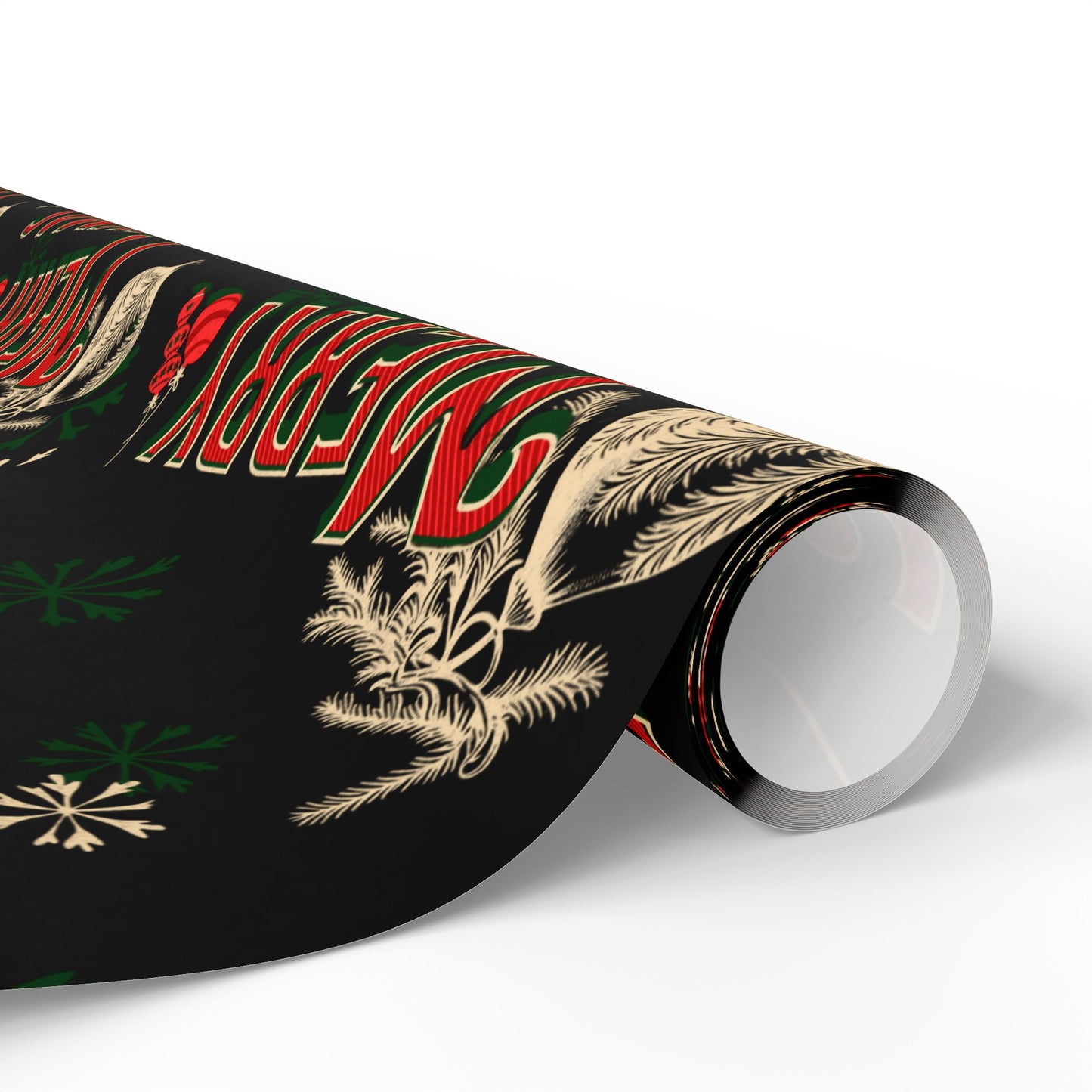 Festive Wrapping Paper Roll, Holiday Gift Wrap, Christmas Wrapping, Seasonal Paper, Eco-Friendly Gift Packaging