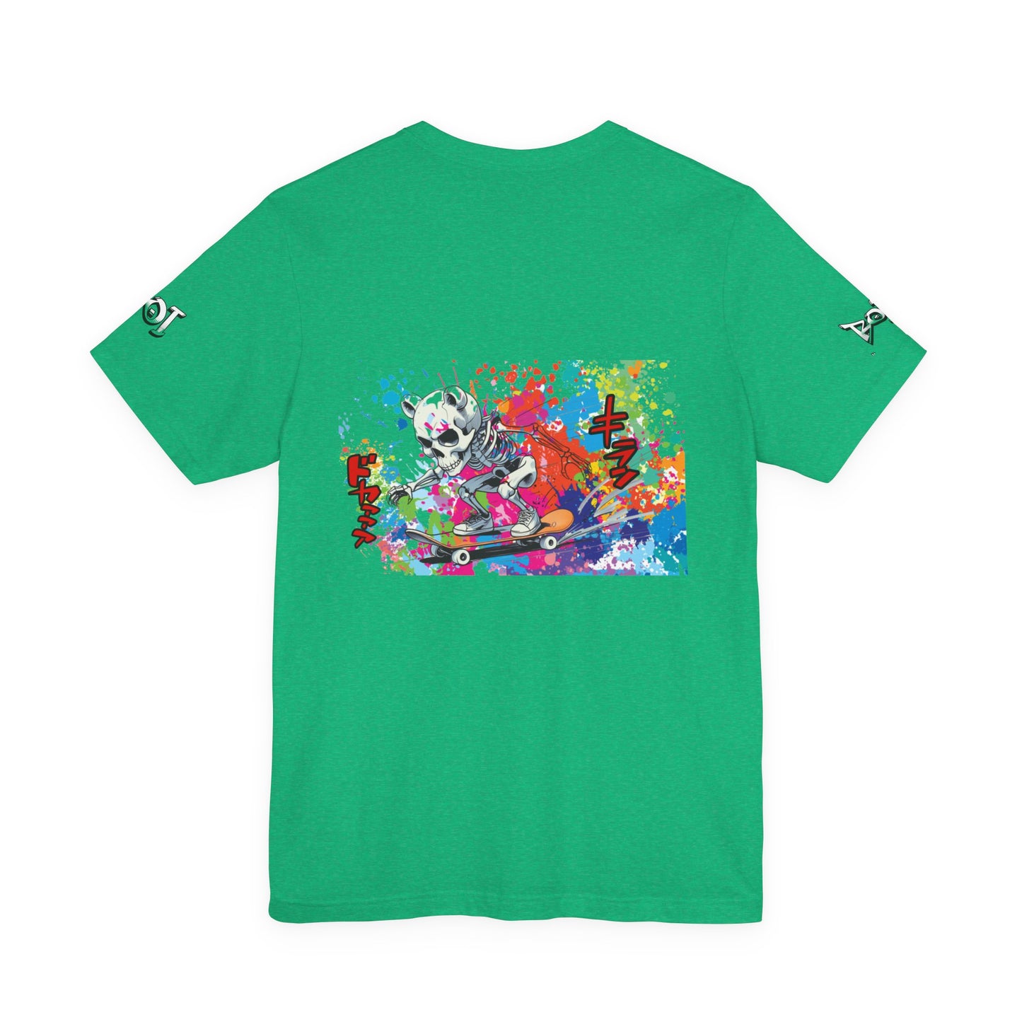 Colorful Skateboarding Art Unisex Tee, Trendy Graphic T-Shirt, Skate Culture Apparel, Fun Streetwear Gift, Summer Festival Shirt, [...]