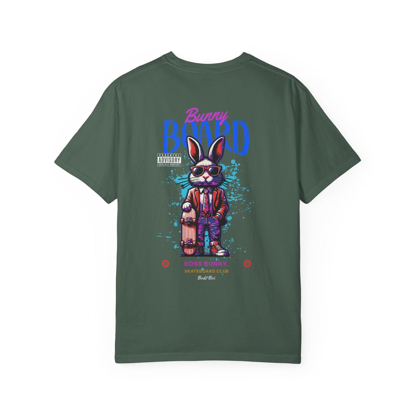 Unisex Garment-Dyed T-Shirt with Cool Bunny Graphic - Trendy Streetwear for Skate Lovers, Unique Gift Idea for Birthdays, Casual [...]