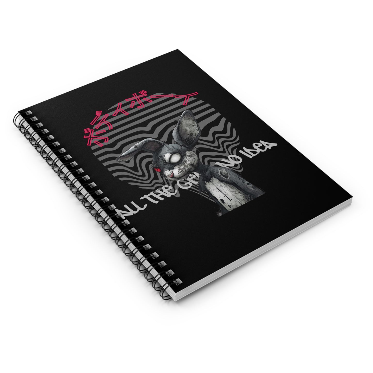 Dark Fantasy Spiral Notebook - Unique Notebook for Artists, Creatives, Journaling, Sketching, Gifts, Planning, Inspiration