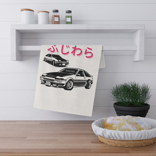 JDM Car Tea Towels | Retro Automotive Kitchen Decor, Car Enthusiast Gift, Racing Style Homeware, Unique Tea Towels, Vintage Car Tea Towels