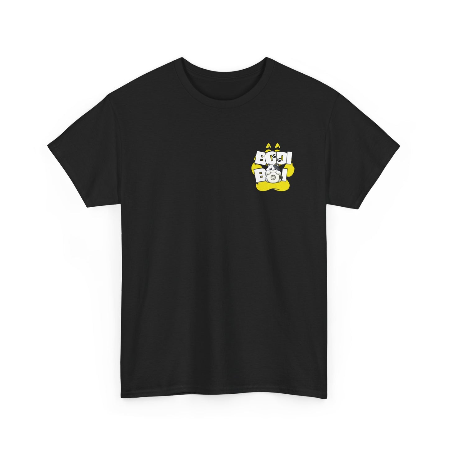 Boo Boi Unisex Heavy Cotton Tee | Cute Animal Graphic Shirt, Casual Wear, Gift for Pet Lovers, Fun T-Shirt, Unique Design