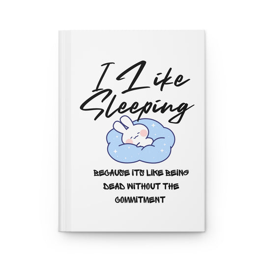 Cute Sleeping Journal for Dreamers, Perfect for Gift, Daily Planner, Writing, Note-taking, Stress Relief, Holiday Journal