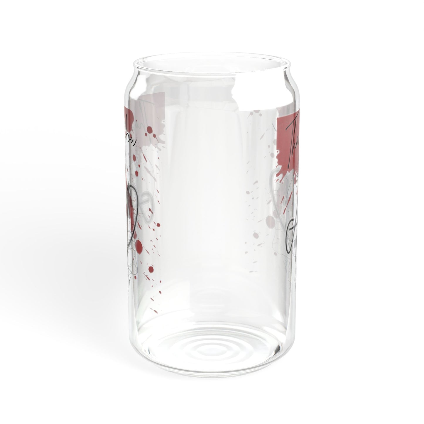 Elegant Sipper Glass, 16oz | Perfect for Parties, Gifts, Home Decor, Unique Drinkware, Thank You Favors