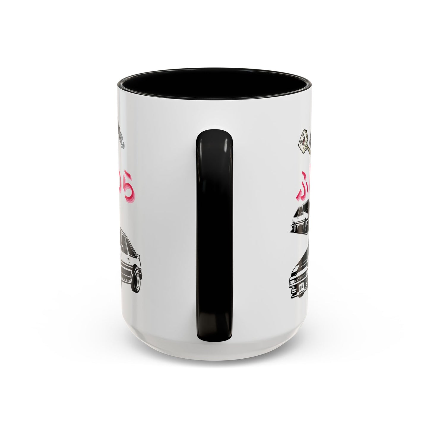 Retro Car Enthusiast Coffee Mug, Cool Automotive Gift, 11oz, 15oz, Vintage Car Design, Perfect for Birthdays, Father's Day