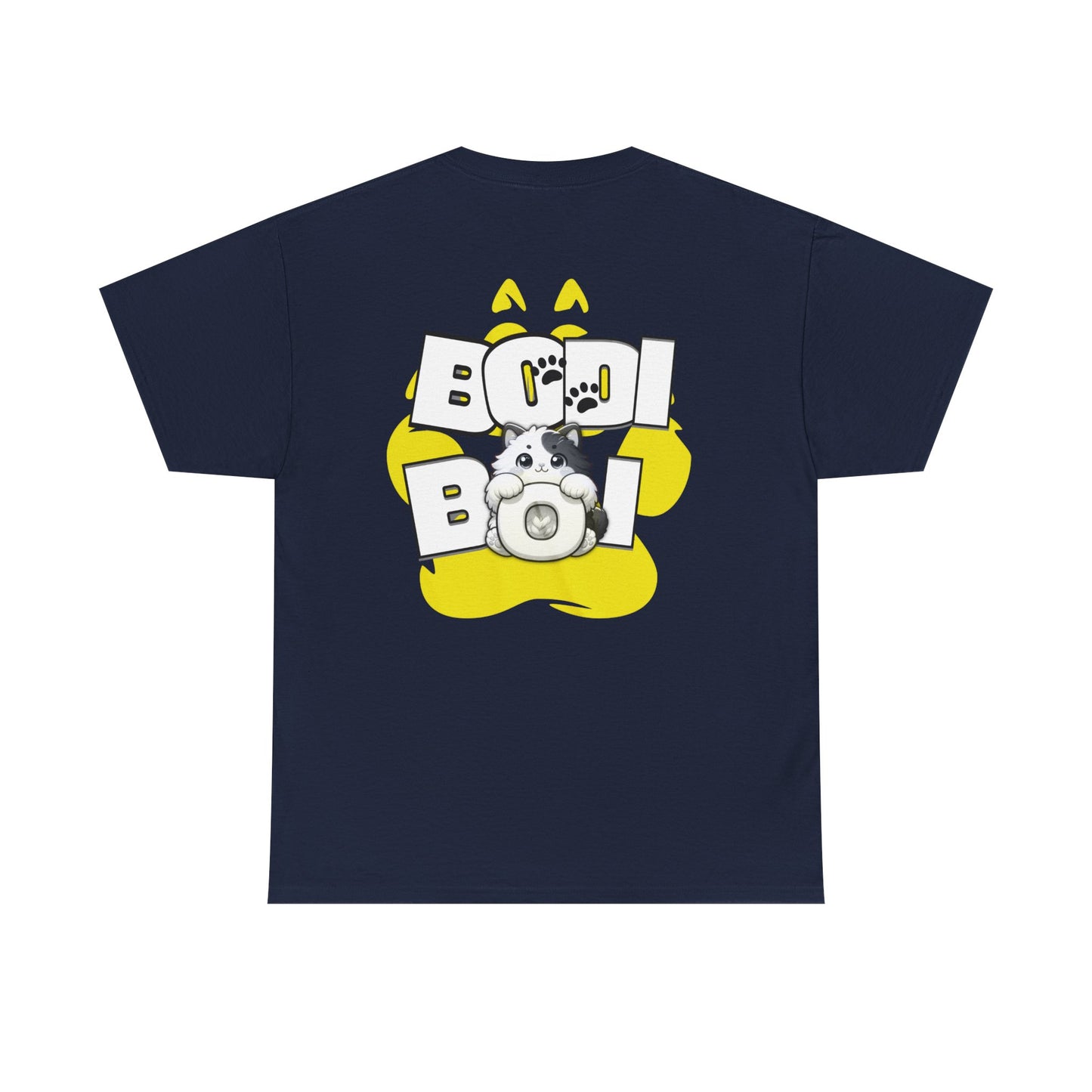 Boo Boi Unisex Heavy Cotton Tee | Cute Animal Graphic Shirt, Casual Wear, Gift for Pet Lovers, Fun T-Shirt, Unique Design