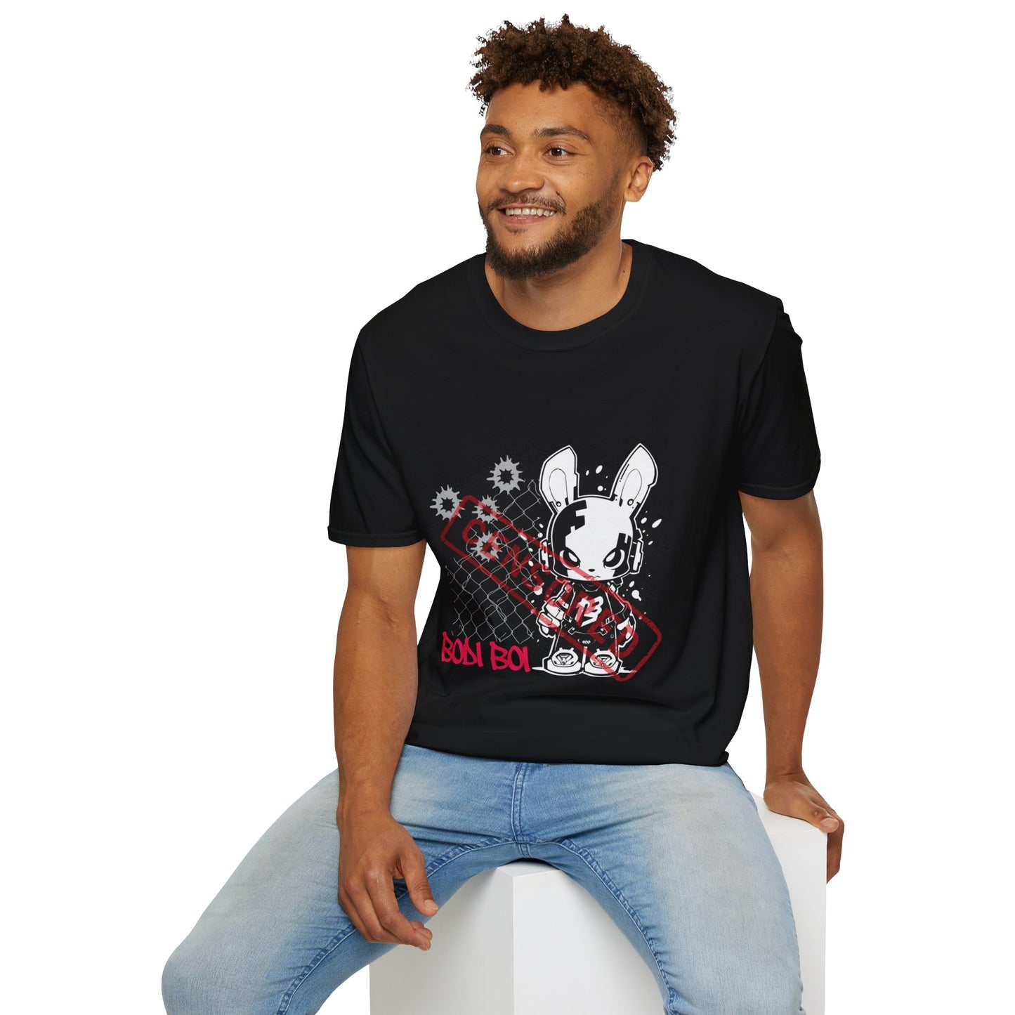 Goth Rabbit Bodi Boi Graphic Bunny Tee | Casual Unisex T-Shirt for Any Occasion, Gift for Friends or Family, Cute Trendy Fashion, Fun Streetwear, Halloween [...]