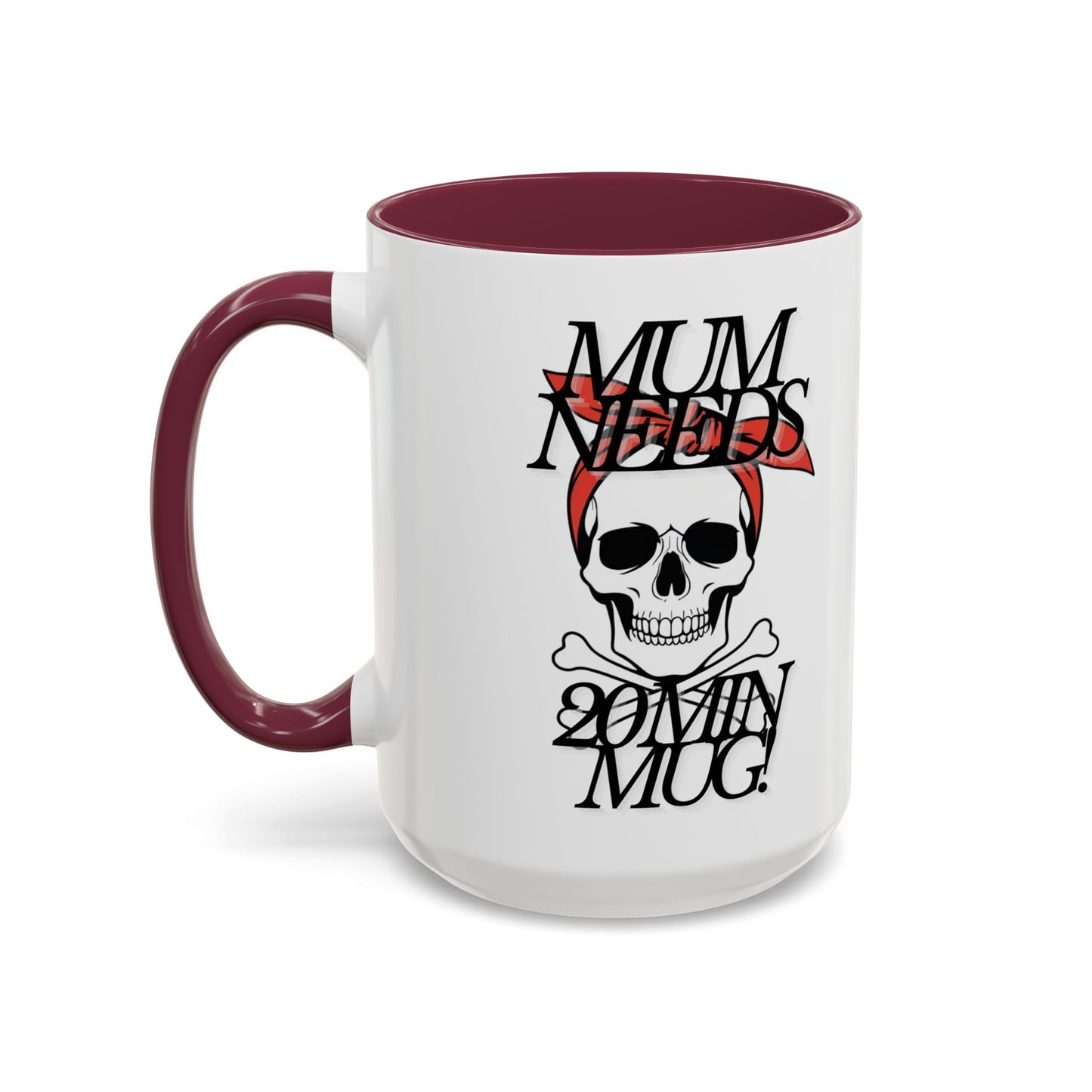Pirate-Themed Coffee Mug, Fun Gift for Moms, 11oz and 15oz Sizes, Perfect for Birthdays, Mother's Day, and Holidays, Unique Kitchen Decor