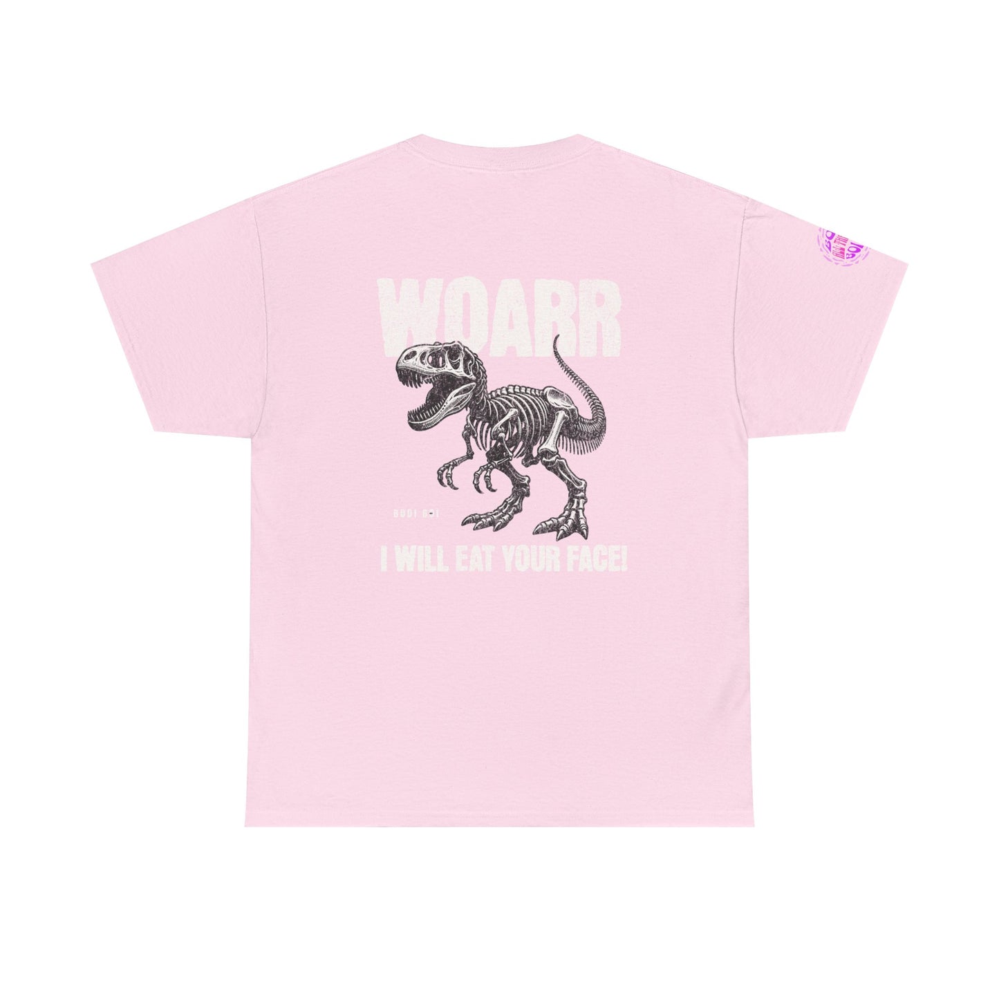 Cool Unisex Heavy Cotton Tee - Dinosaur Graphic Tee, Perfect Gift for Kids and Adults, Funny Tee for Birthdays, Halloween, Casual Wear