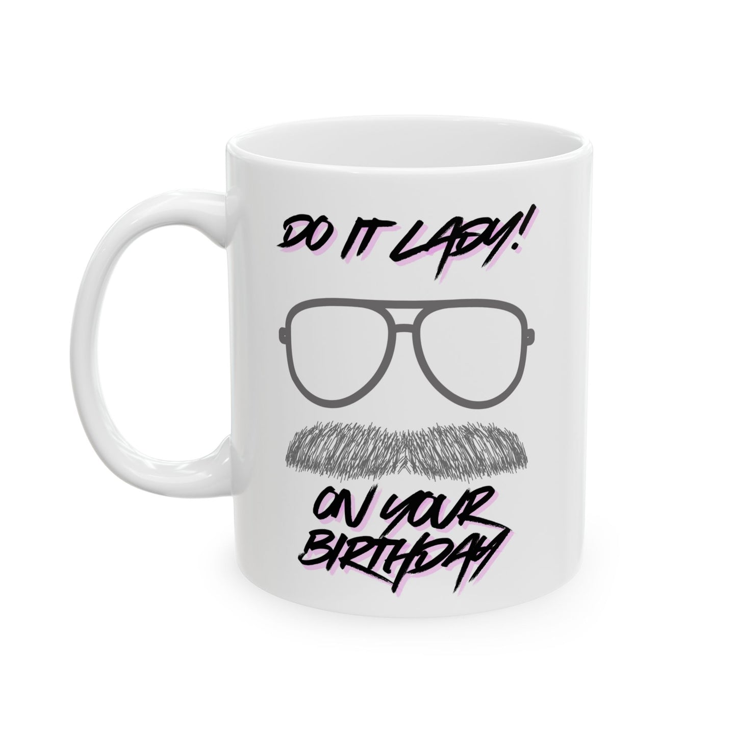 Stylish Ceramic Mug - Perfect for Home or Office, Gift for Friends, Funny Coffee Cup, Personalized Drinkware, Unique Tea Mug