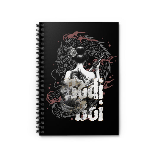 Stylish Spiral Notebook - Perfect for Creative Souls, Journaling, School, or Gifts, Features 'Hood Boi' Design