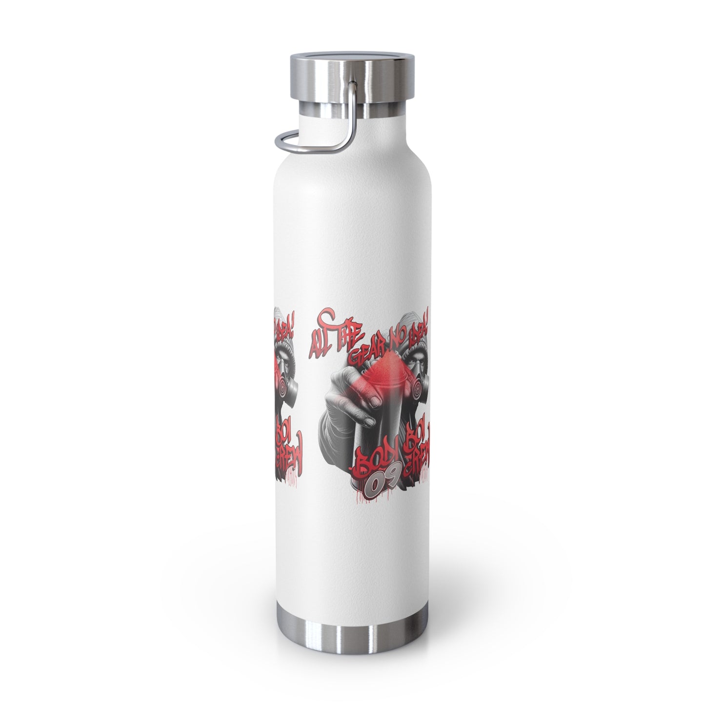 Stylish Insulated Water Bottle with Motivational Design, 22oz, Fitness Hydration, Gym Gear, Eco-Friendly Gift, Inspirational Water Bottle