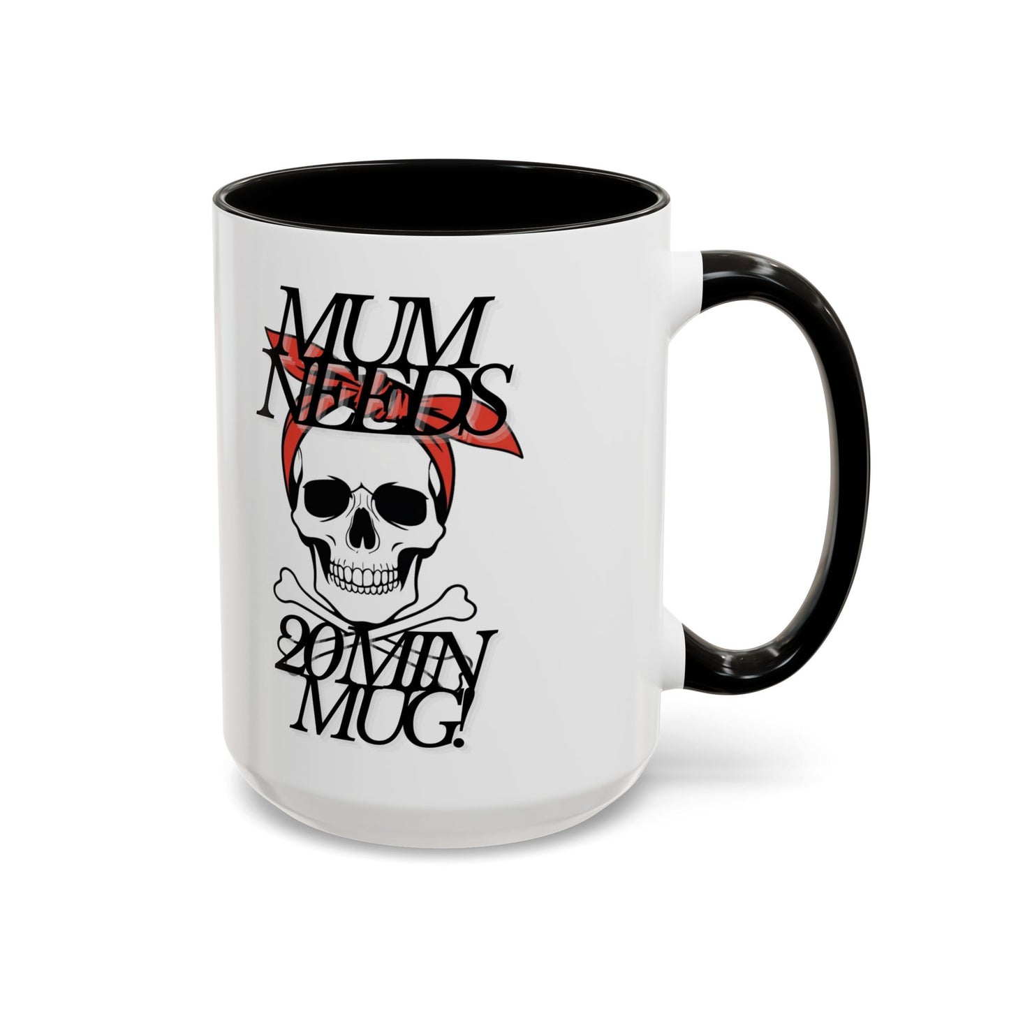 Pirate-Themed Coffee Mug, Fun Gift for Moms, 11oz and 15oz Sizes, Perfect for Birthdays, Mother's Day, and Holidays, Unique Kitchen Decor