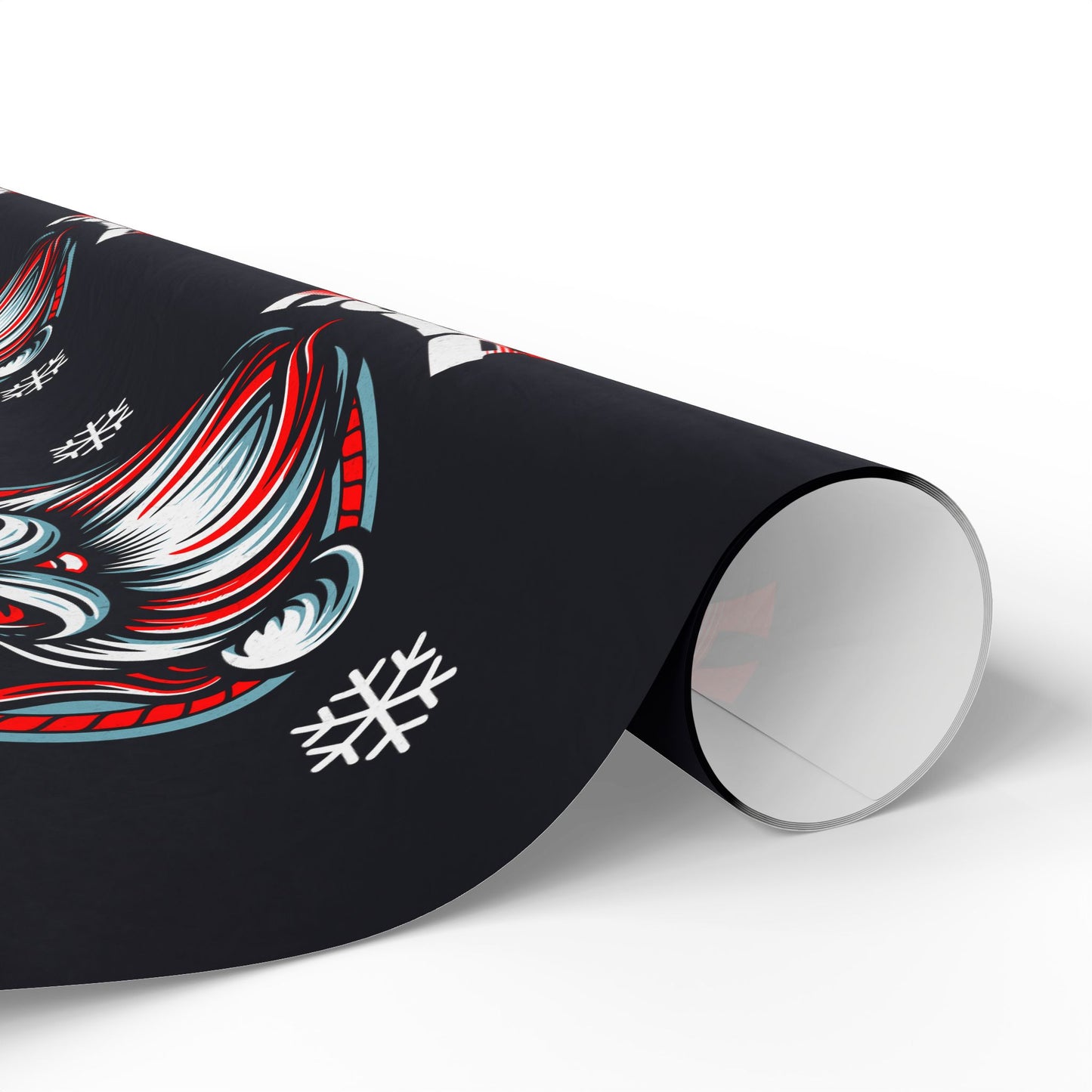 happy xmas bitch Paper Roll, Holiday Gift Wrap for Christmas, Birthdays, and Special Occasions - Unique Black Design