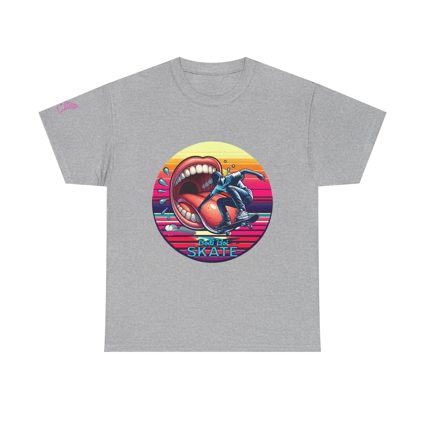 Retro Skate Graphic Tee, Fun Streetwear, Unisex Cotton Shirt for Skaters, Gift for Skate Lovers, Men's and Women's Tee