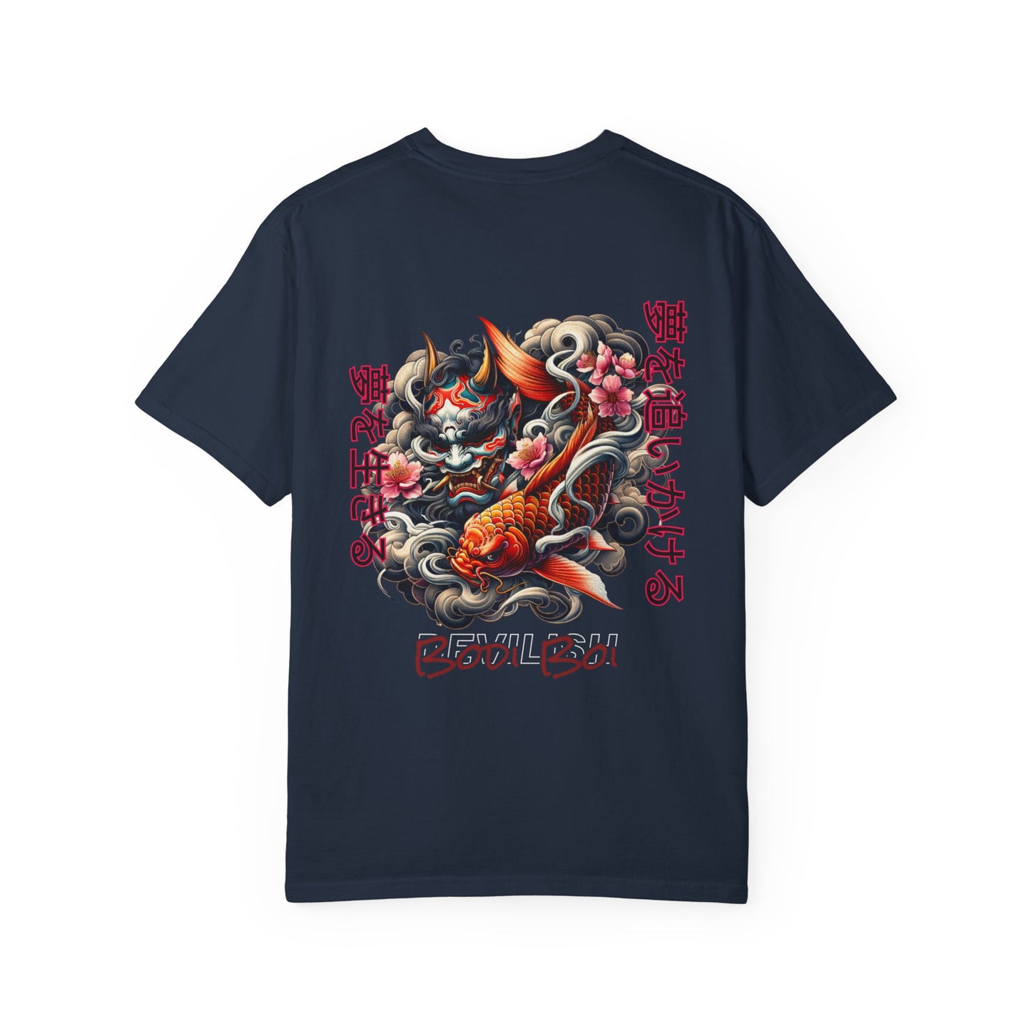 Trendy Unisex Graphic T-Shirt featuring Koi Fish Design, Casual Wear, Gift for Nature Lovers, Birthday Present, Summer Style