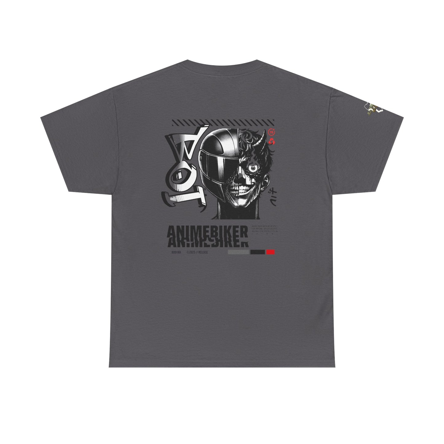 Anime-Inspired Unisex Heavy Cotton Tee | Casual Streetwear | Gift for Gamers, Anime Lovers, Unique Graphic Tee, Everyday Fashion
