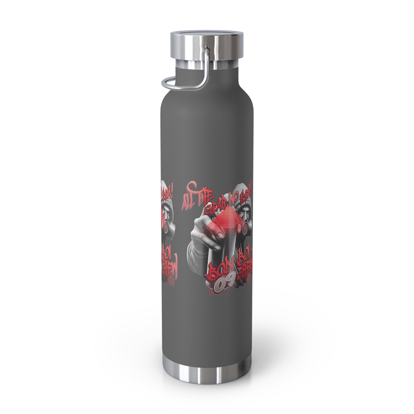 Stylish Insulated Water Bottle with Motivational Design, 22oz, Fitness Hydration, Gym Gear, Eco-Friendly Gift, Inspirational Water Bottle