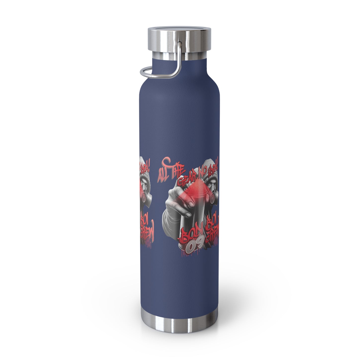 Stylish Insulated Water Bottle with Motivational Design, 22oz, Fitness Hydration, Gym Gear, Eco-Friendly Gift, Inspirational Water Bottle
