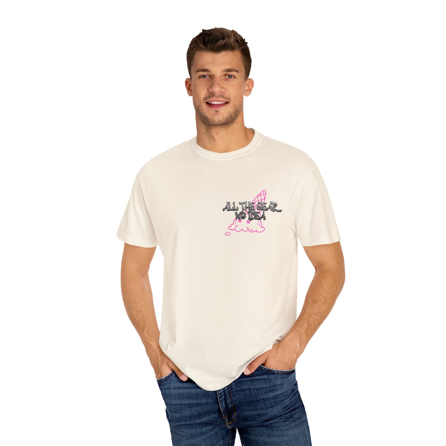 Skateboard Vibes Unisex T-Shirt | Streetwear Style, Casual Tee, Graphic Tee, Gift for Skaters, All the Gear No Idea