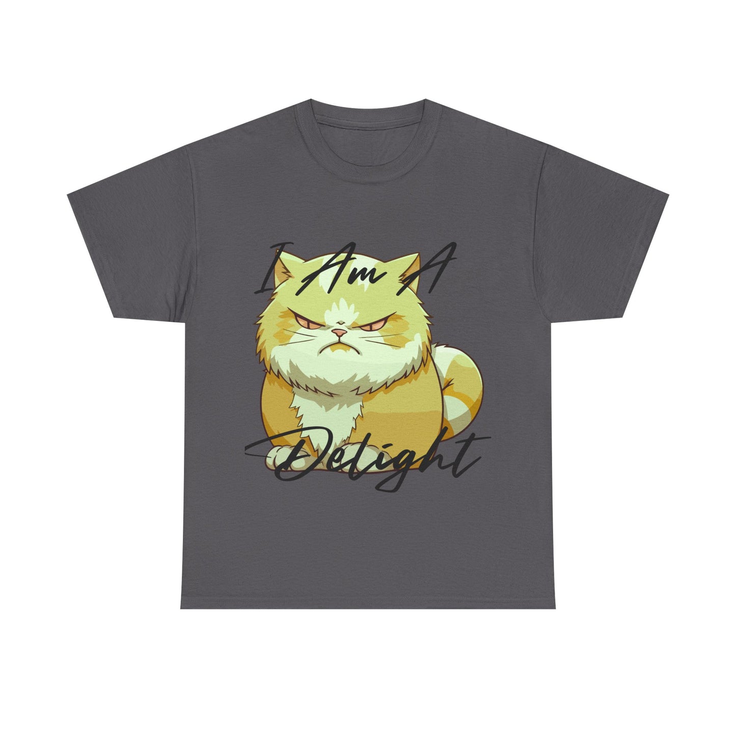 Funny Cat I'm a delight T-Shirt for Animal Lovers, Comfortable Cotton Tee, Gift for Cat Owners, Perfect for Casual Wear, I Am A Delight Tee, Gift [...]